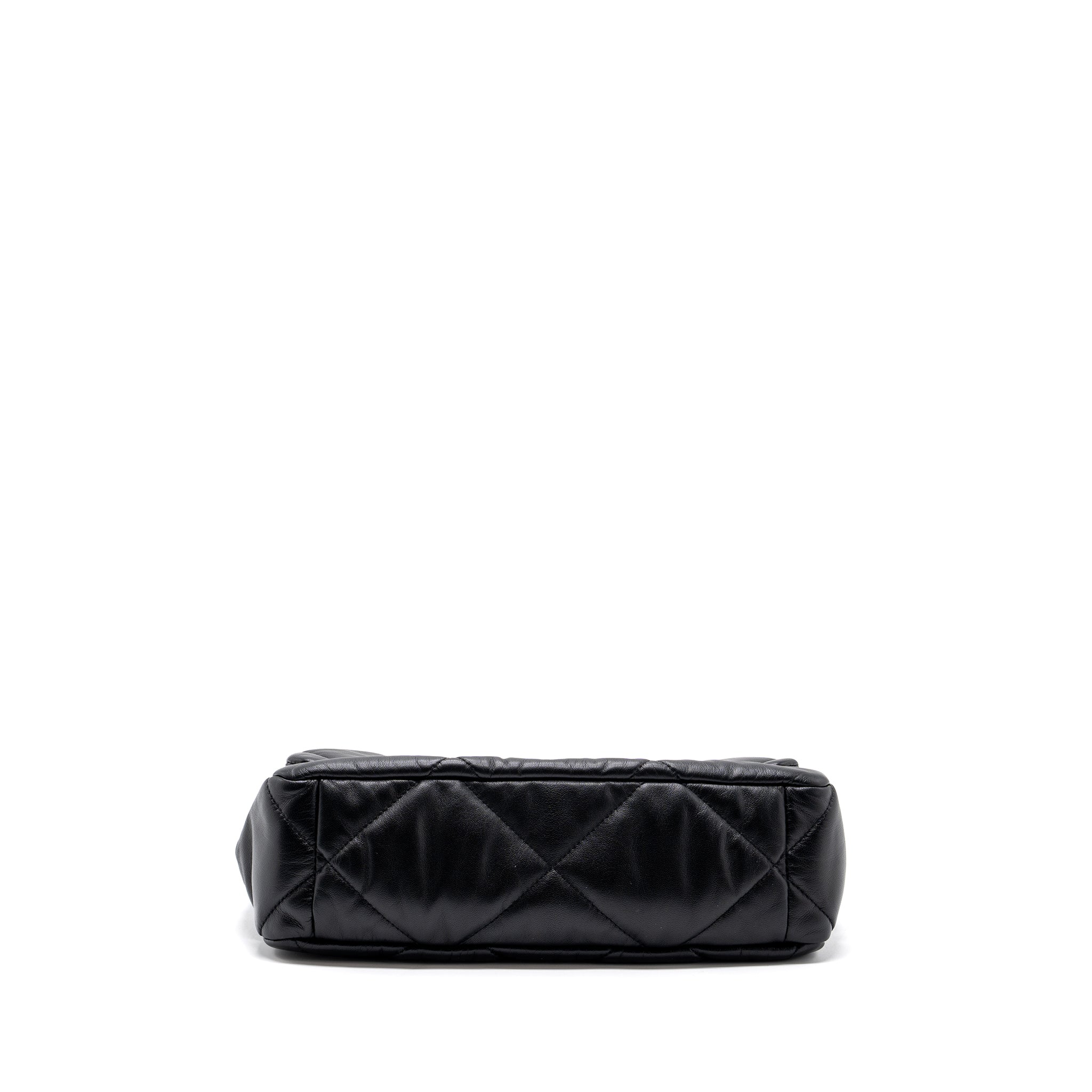 Chanel Medium 19 Bag Goatskin Black Multicolour hardware - Image 6