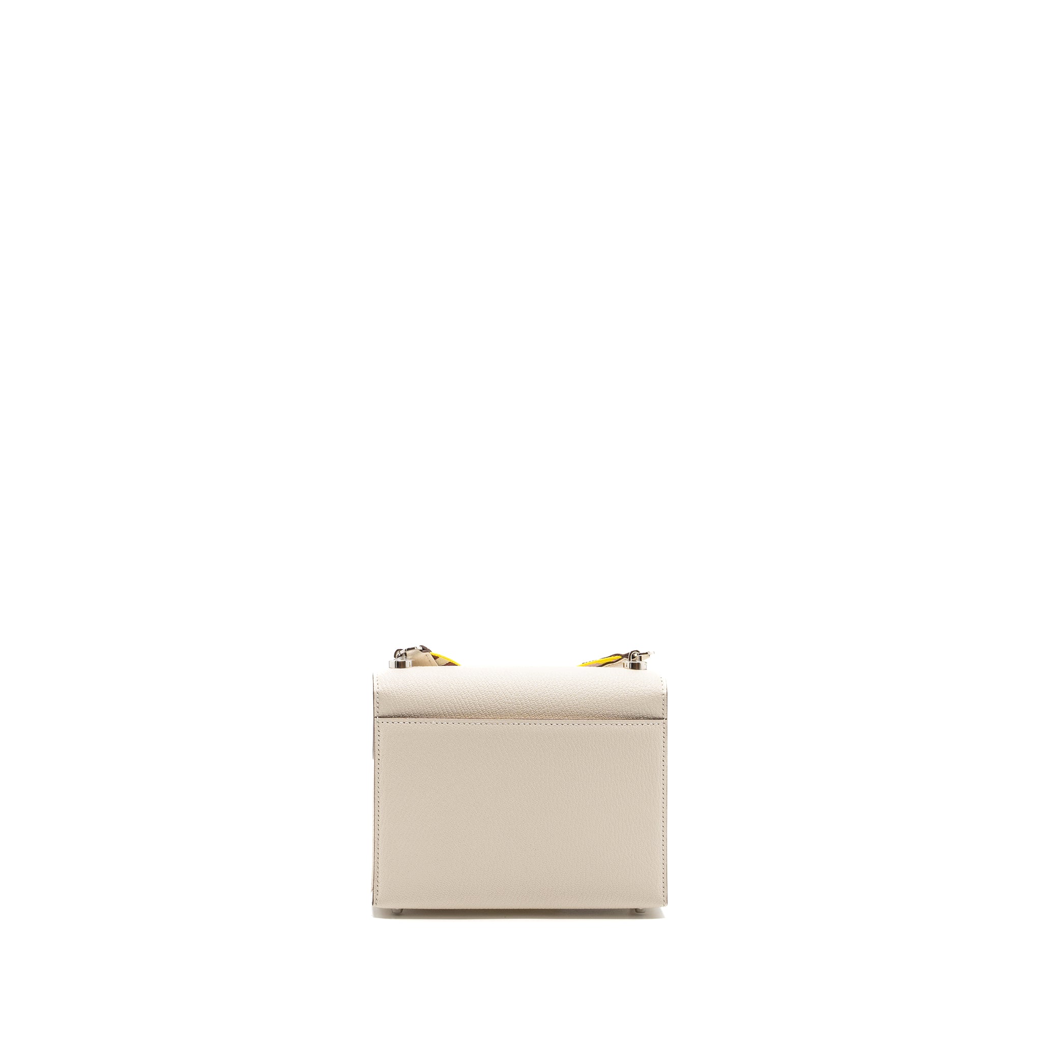 Hermes Mini Verrou chevre mysore nata / multicolor strap SHW stamp U - Image 2