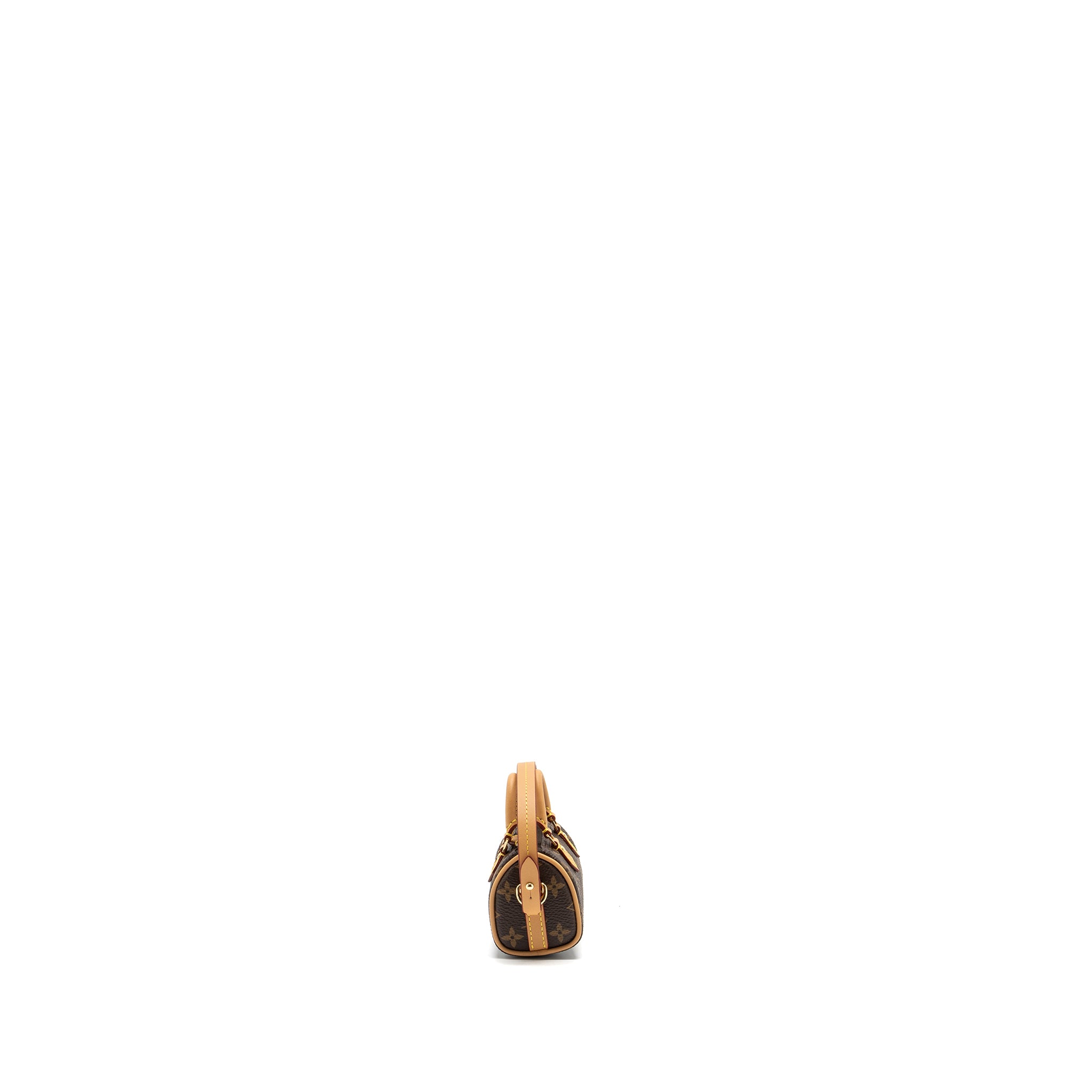Louis Vuitton speedy bag charm monogram canvas GHW (New Version) - Image 3