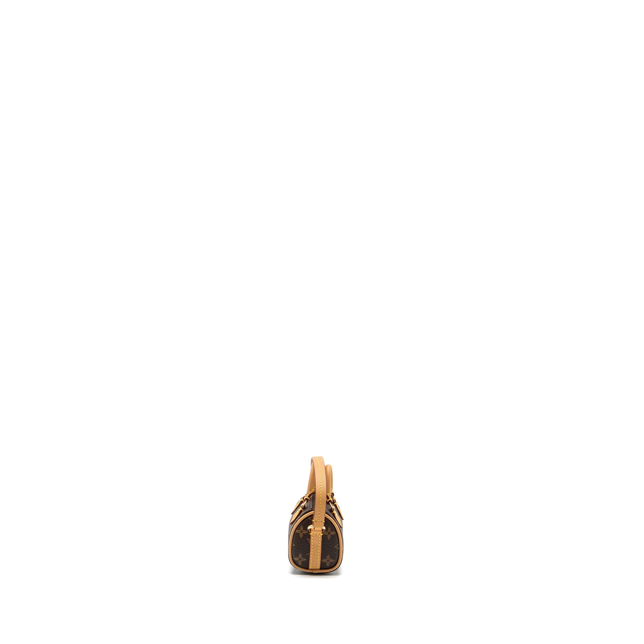 Louis Vuitton speedy bag charm monogram canvas GHW (New Version) - Image 4