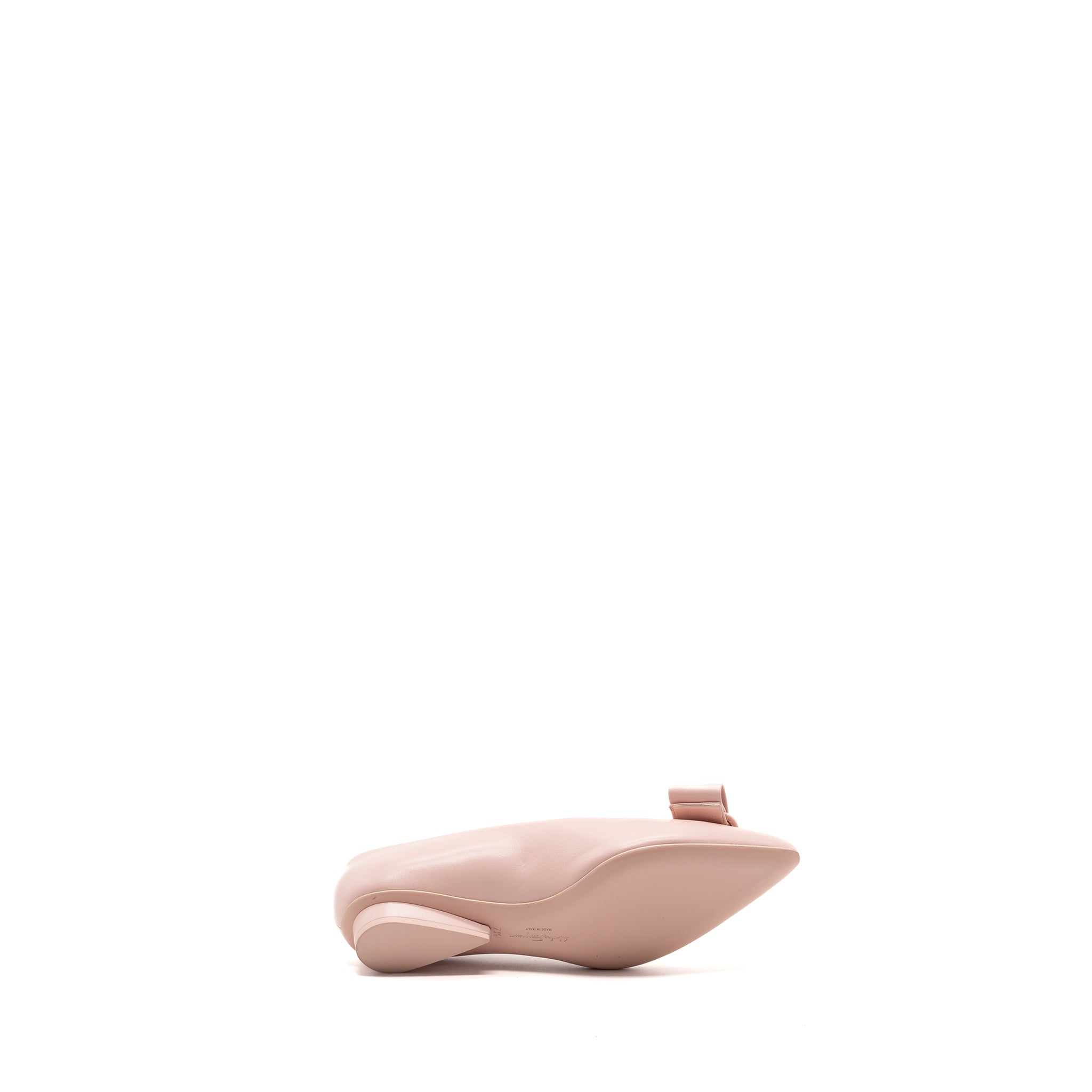 Salvatore Ferragamo Size 7.5 Viva Flats Light Pink - Image 6