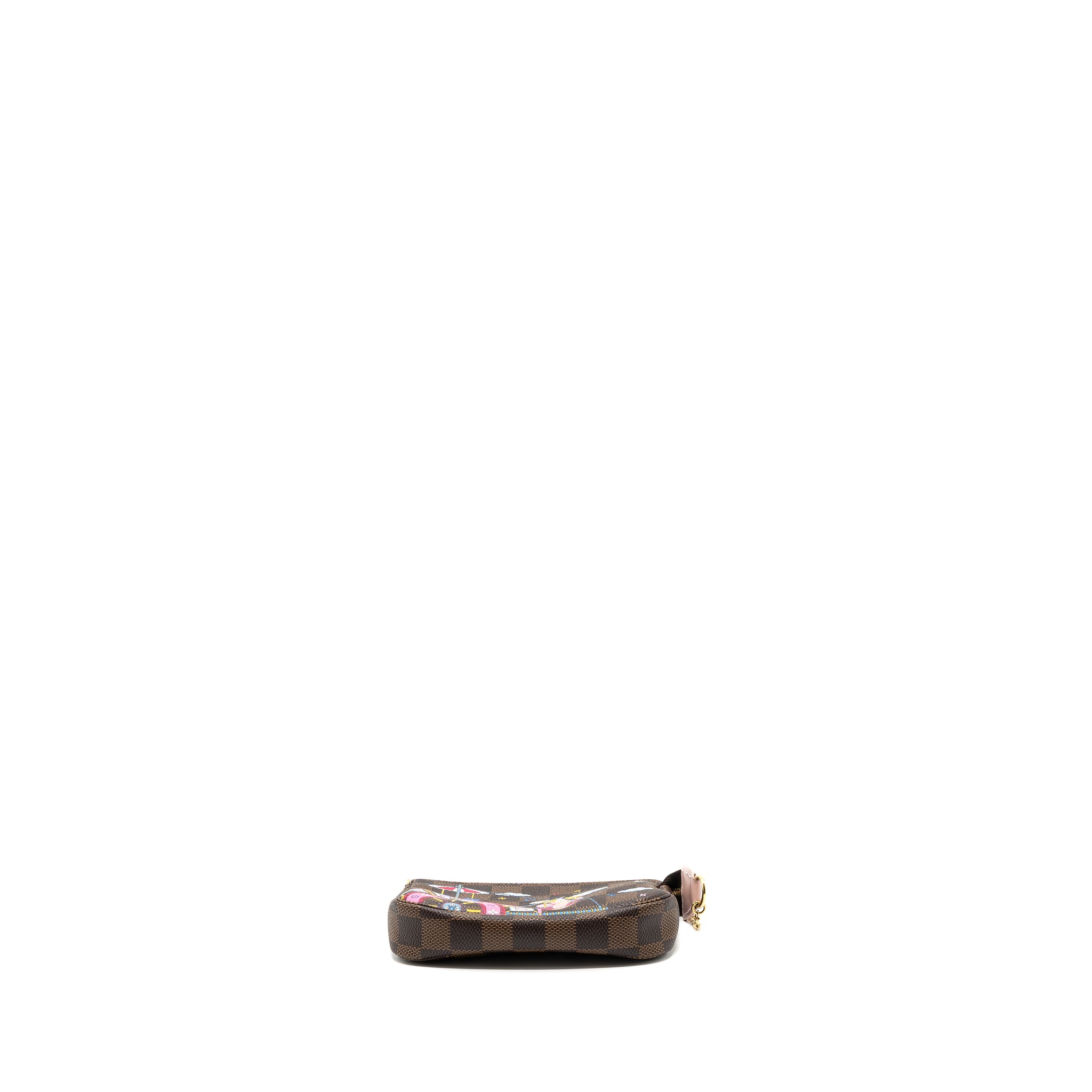 Louis vuitton mini pochette accessories Christmas limited edition multicolor GHW - Image 5
