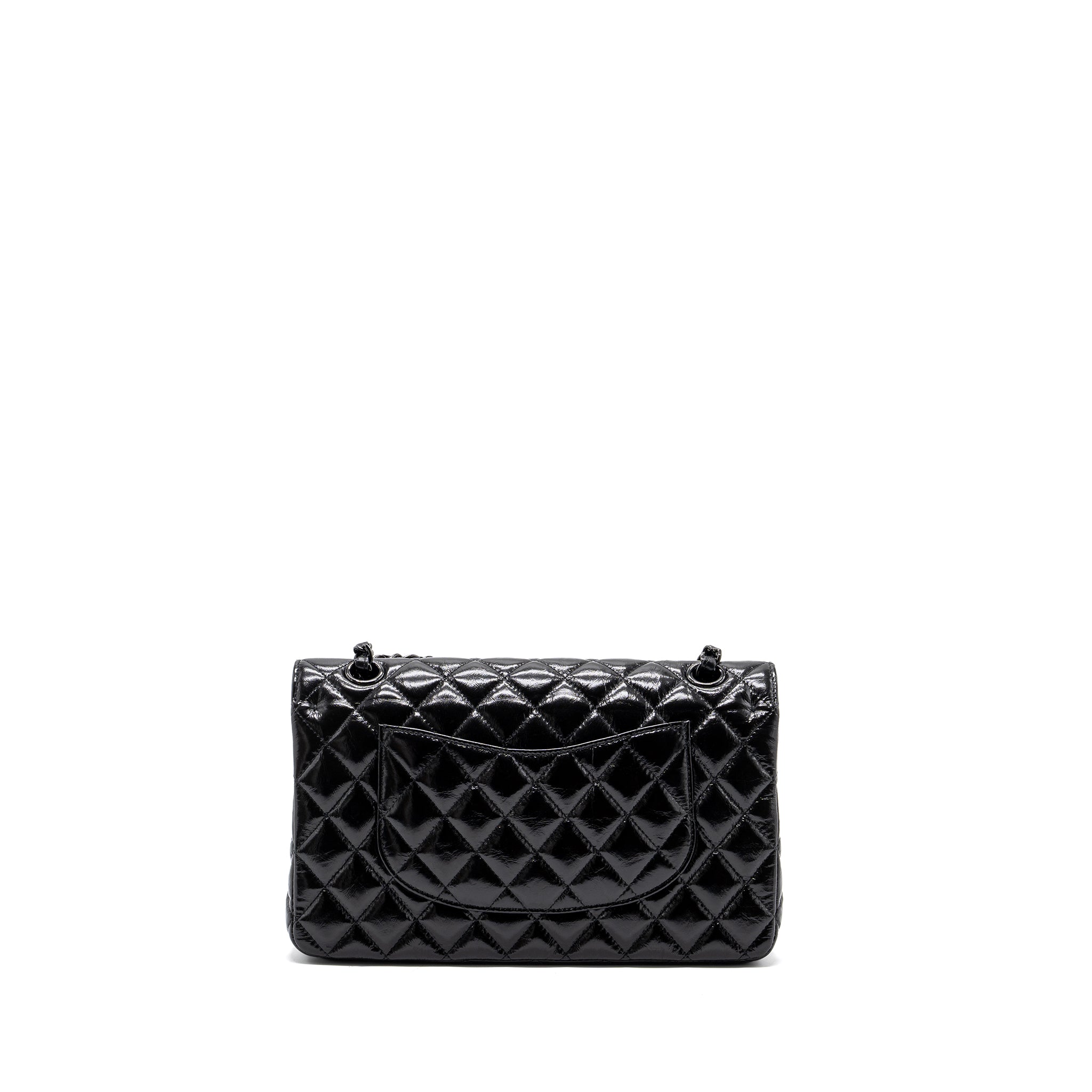 Chanel Medium Classic Double Flap Bag Shiny Calfskin So Black - Image 2