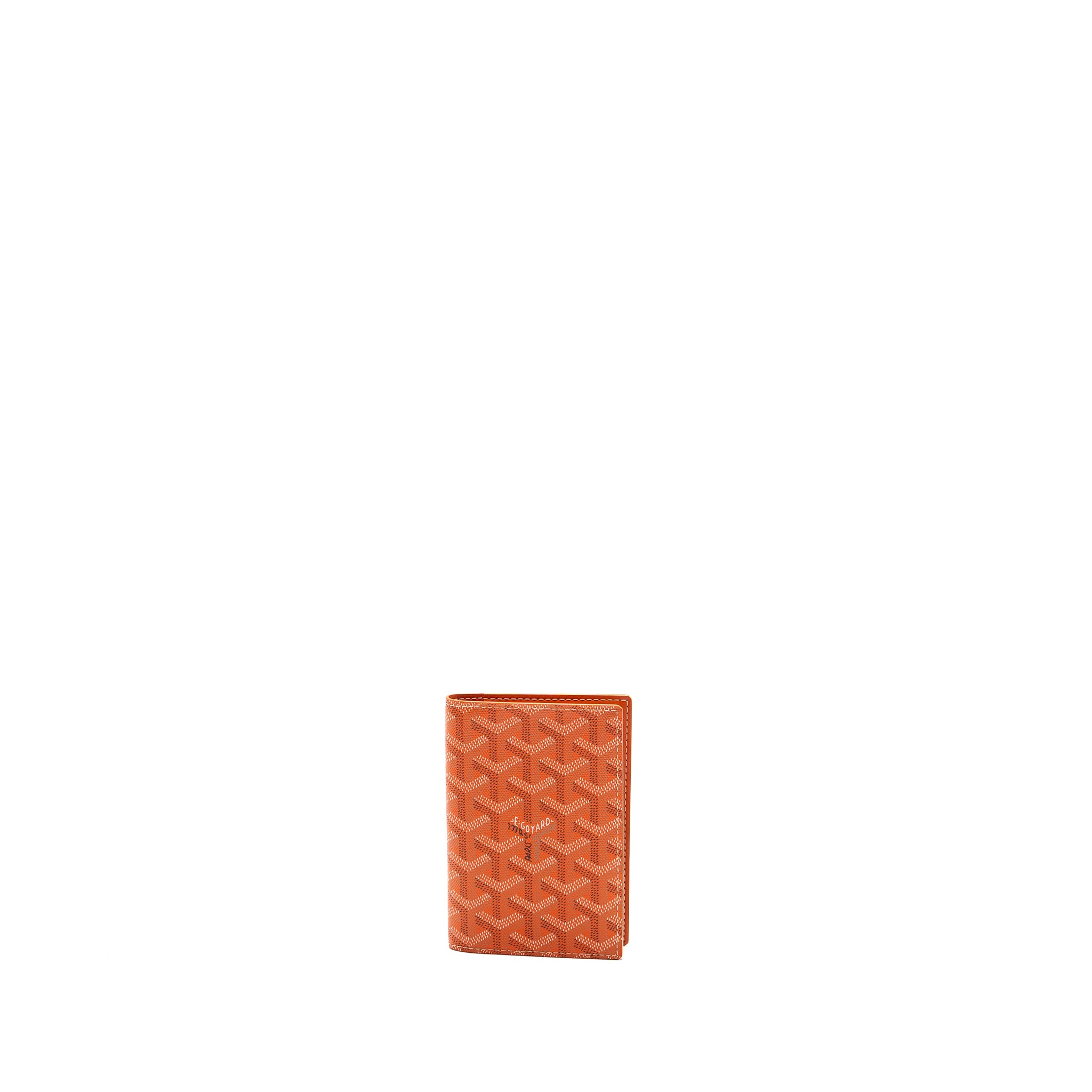 Goyard Passport Holder Canvas Orange - Image 2