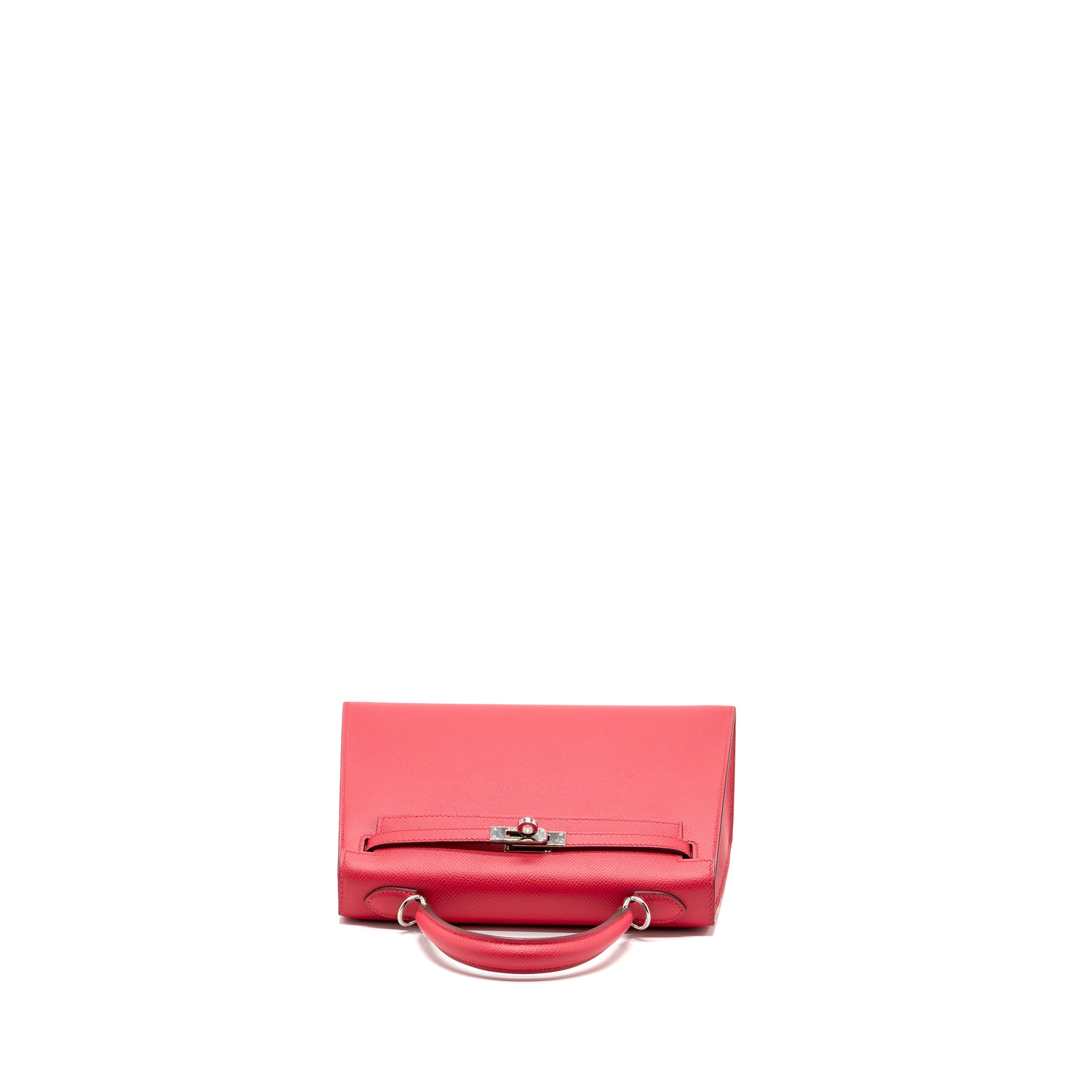 Hermes Kelly 25 Epsom Rose Extreme SHW Stamp D - Image 5