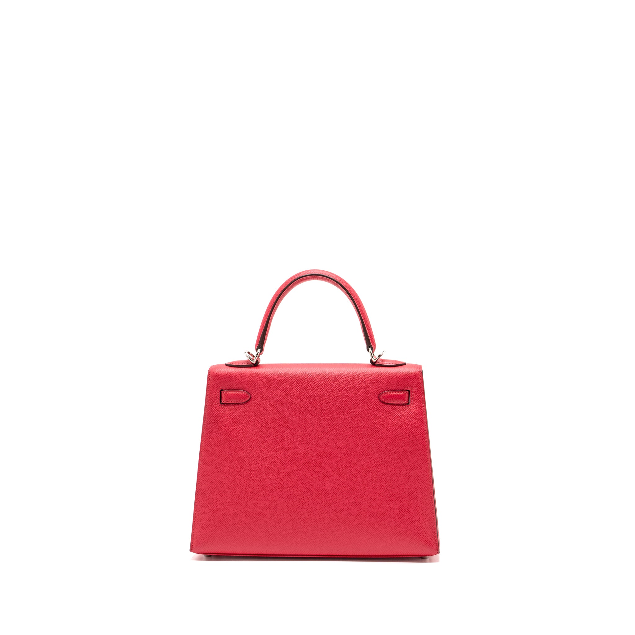 Hermes Kelly 25 Epsom Rose Extreme SHW Stamp D - Image 2