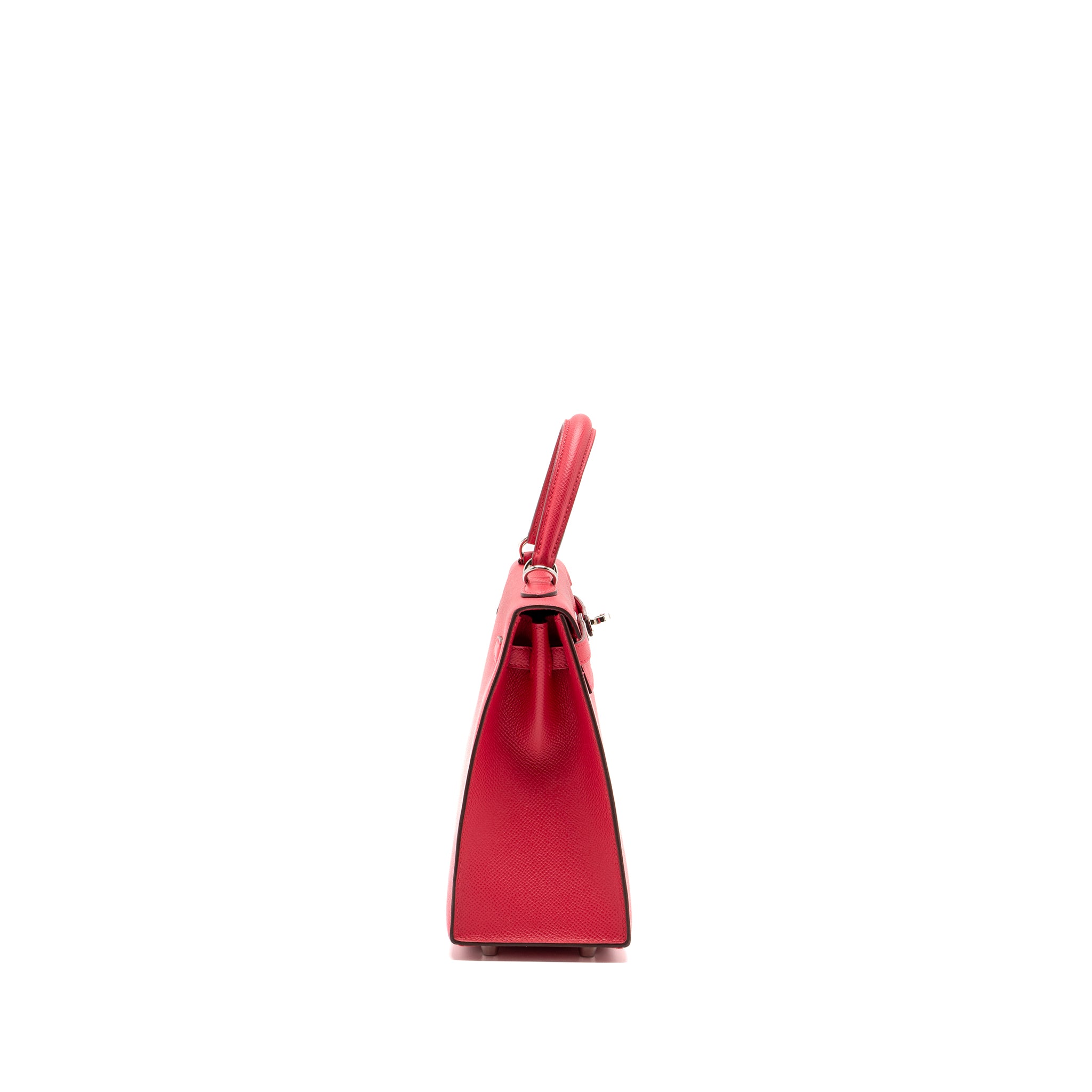 Hermes Kelly 25 Epsom Rose Extreme SHW Stamp D - Image 3