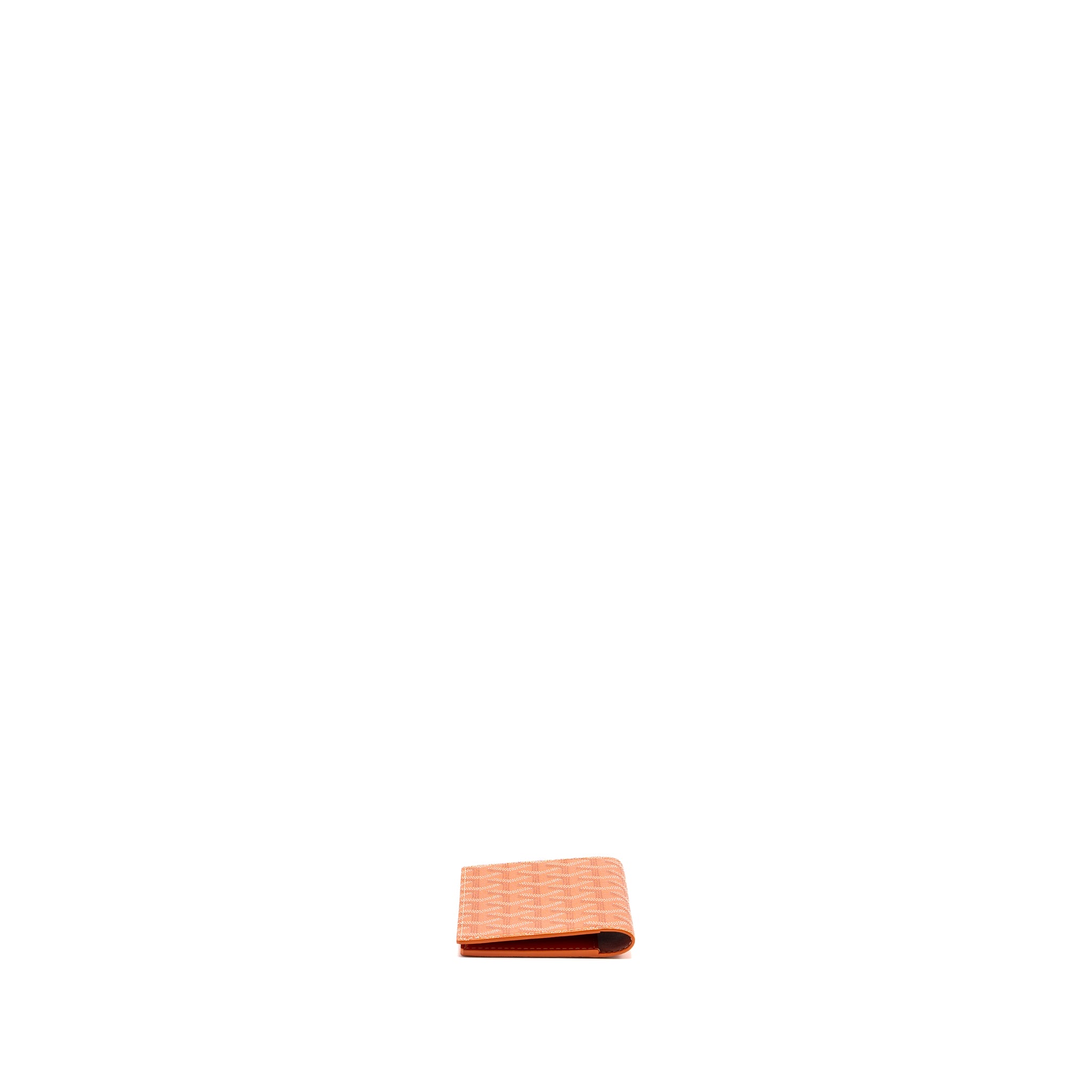 Goyard Passport Holder Canvas Orange - Image 5