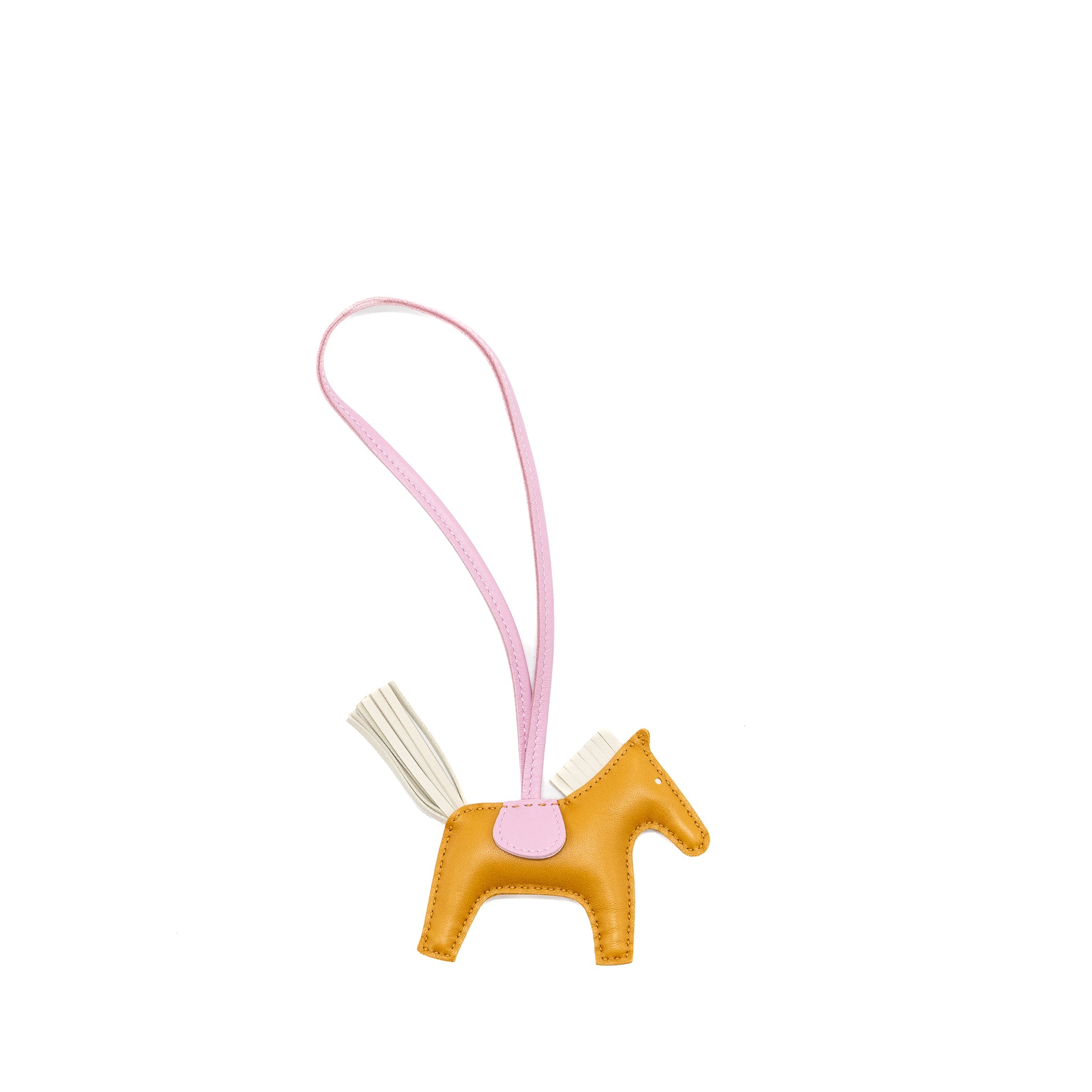 Hermes Rodeo pm bag charm sesame / mauve sylvestre / craie stamp Z - Image 2