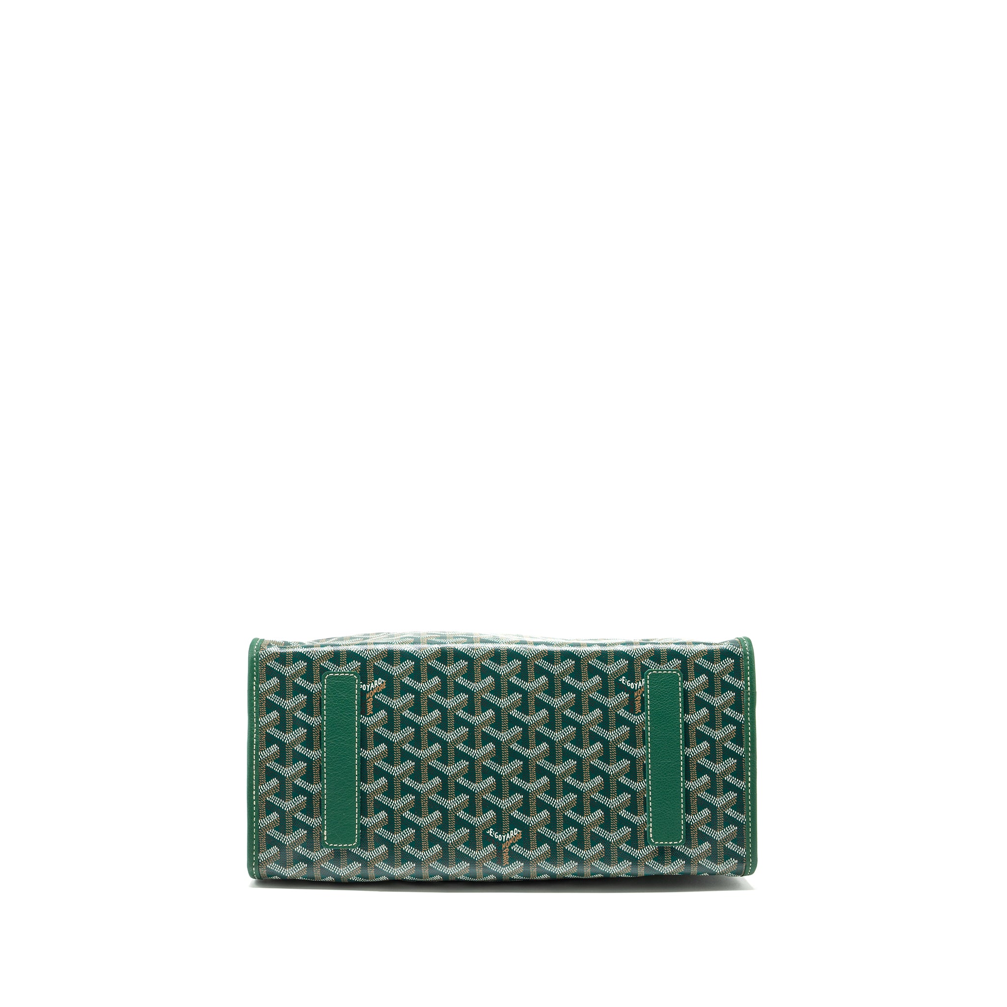 Goyard Saint Leger backpack with bulldog print canvas green SHW - Image 5