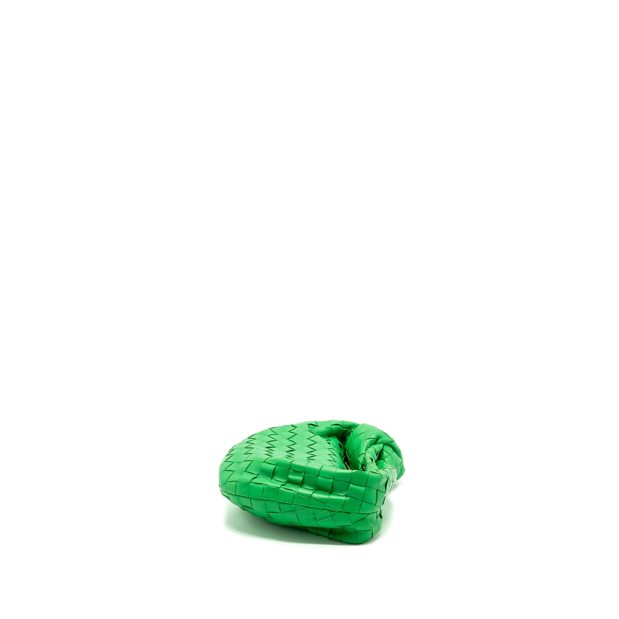 Bottega Veneta Mini Jodie Bag Lambskin Green GHW - Image 4