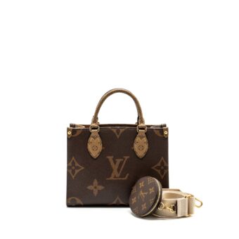 Louis Vuitton Onthego PM Monogram Canvas GHW (new version)