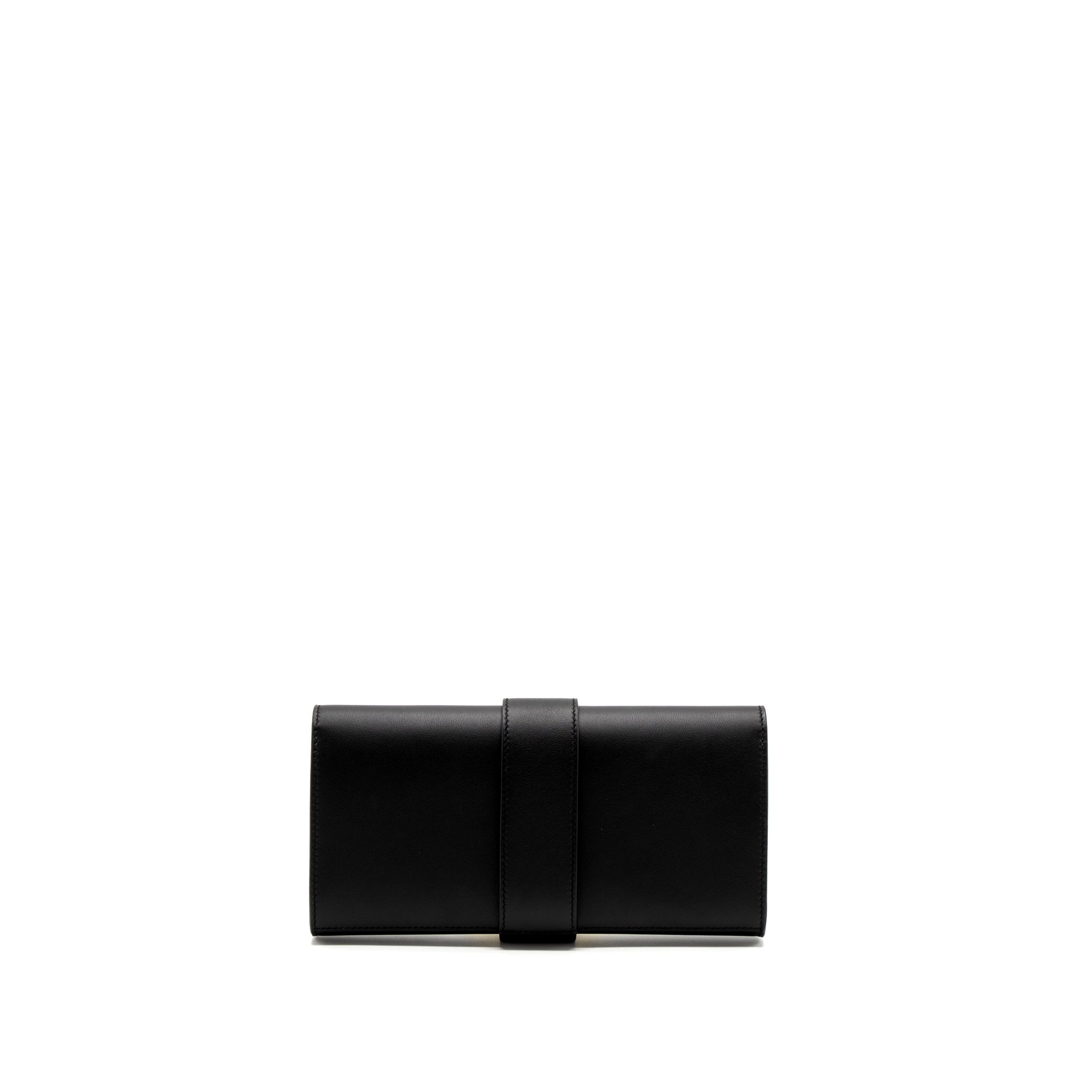 HERMES POCHETTE MEDOR 23 SWIFT BLACK SHW stamp X - Image 2