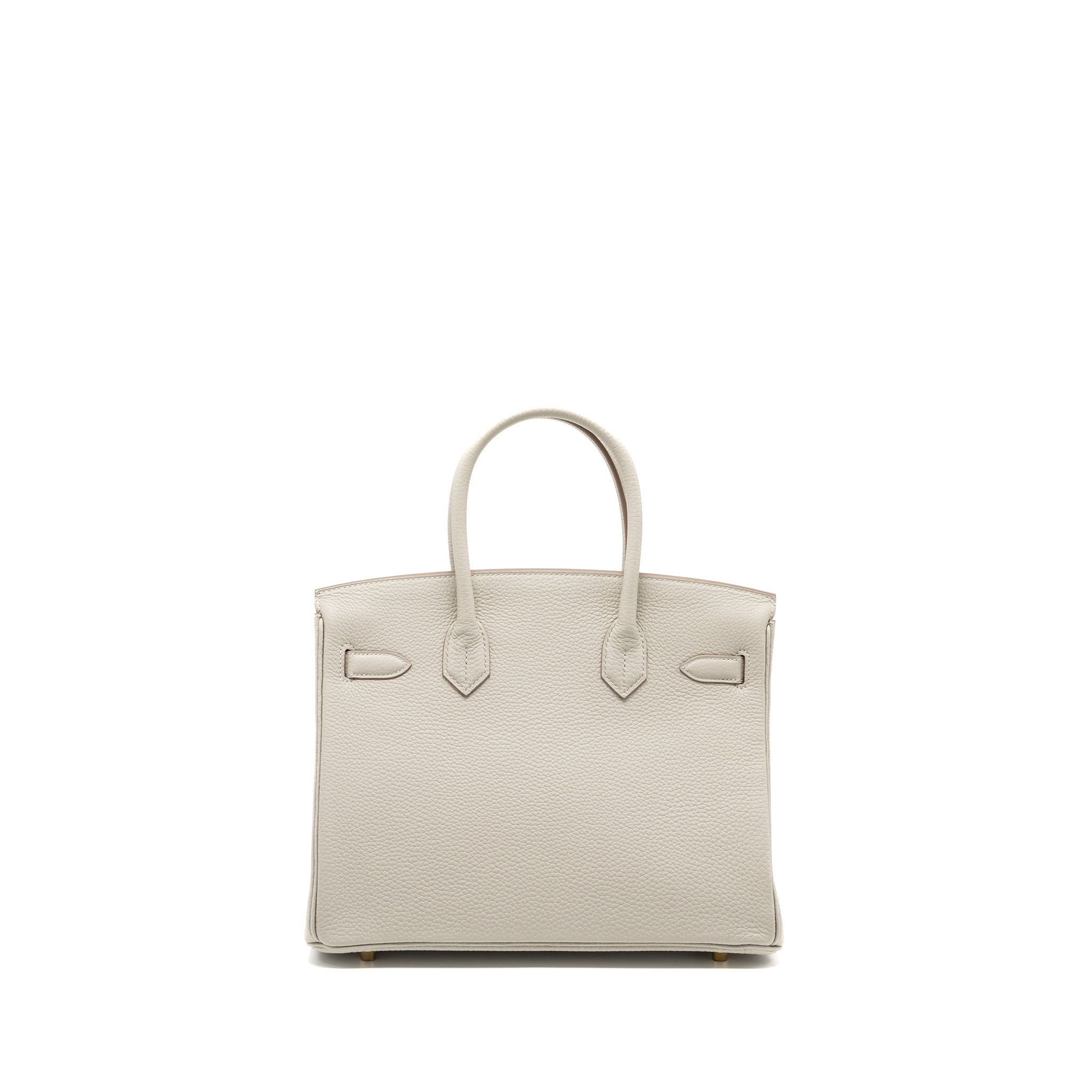 Hermes Birkin 30 Togo Gris Perle GHW Stamp U - Image 2