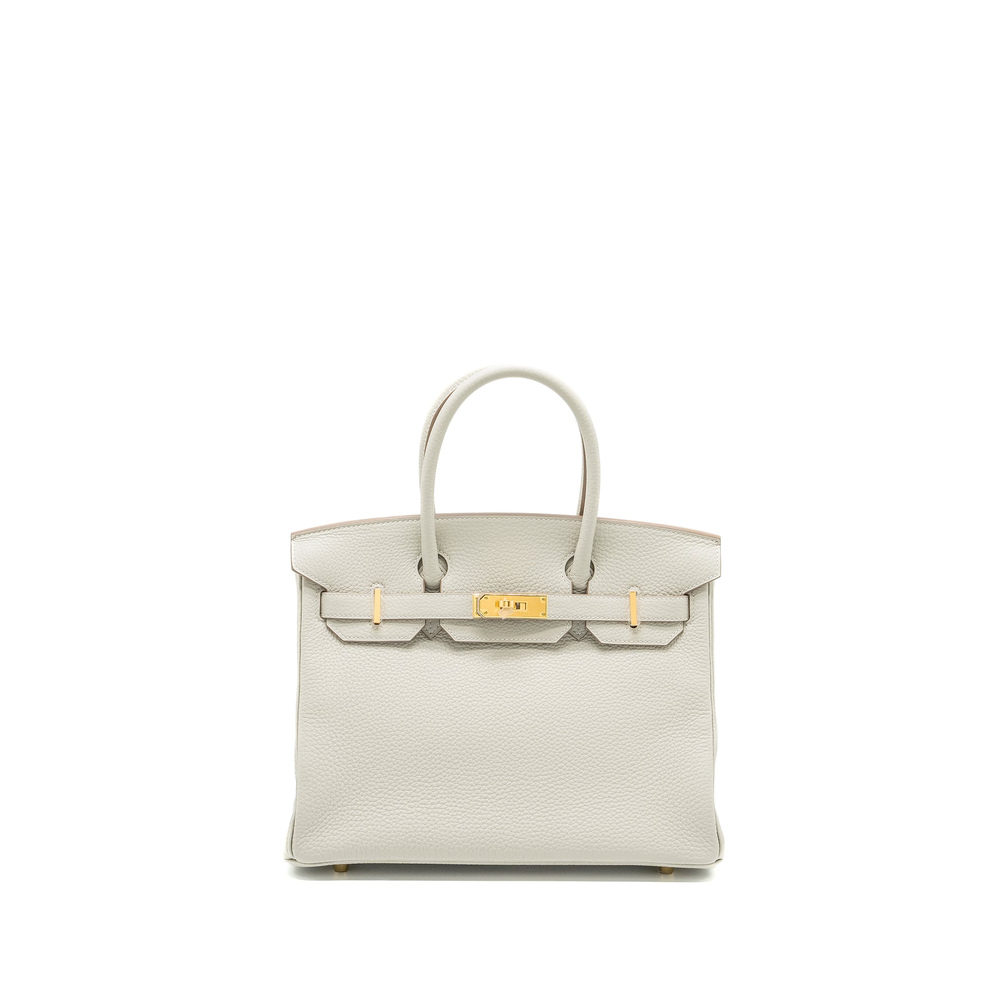 Hermes Birkin 30 Togo Gris Perle GHW Stamp U