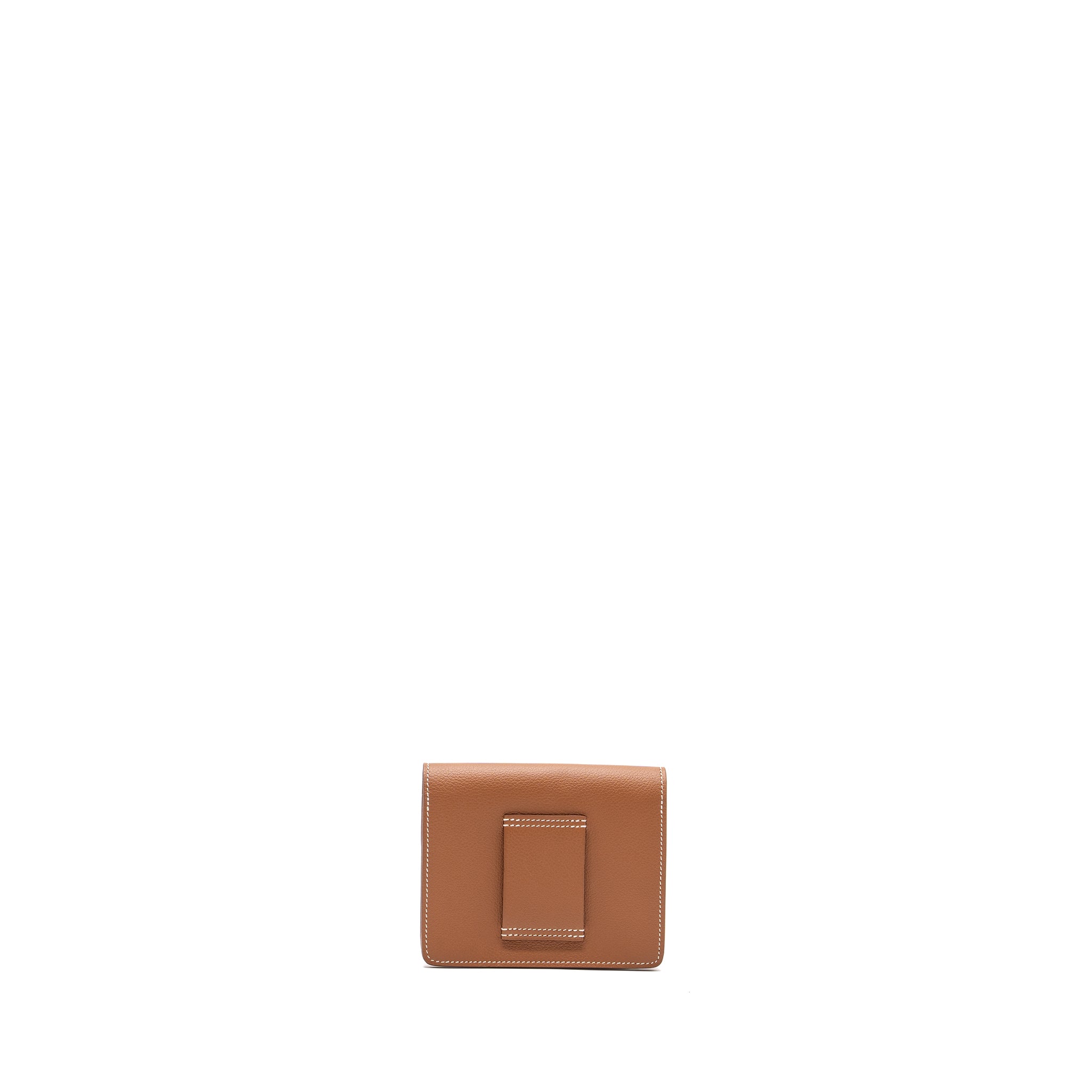 Hermes Roulis Slim Evercolor Gold GHW Stamp B - Image 2
