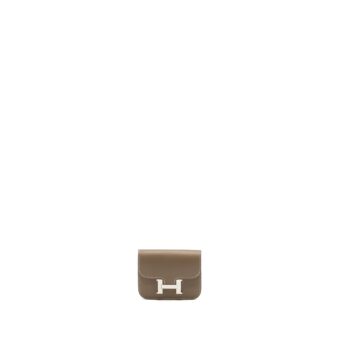 Hermes constance slim epsom etoupe SHW stamp Z
