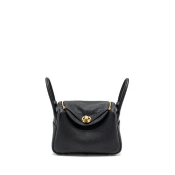 Hermes lindy 26 clemence black GHW stamp B