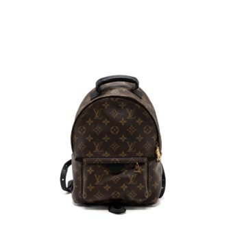 Louis Vuitton palm spring backpack PM monogram canvas GHW