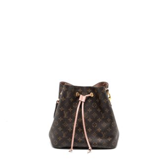 Louis Vuitton Neonoe monogram canvas / rose poudre GHW