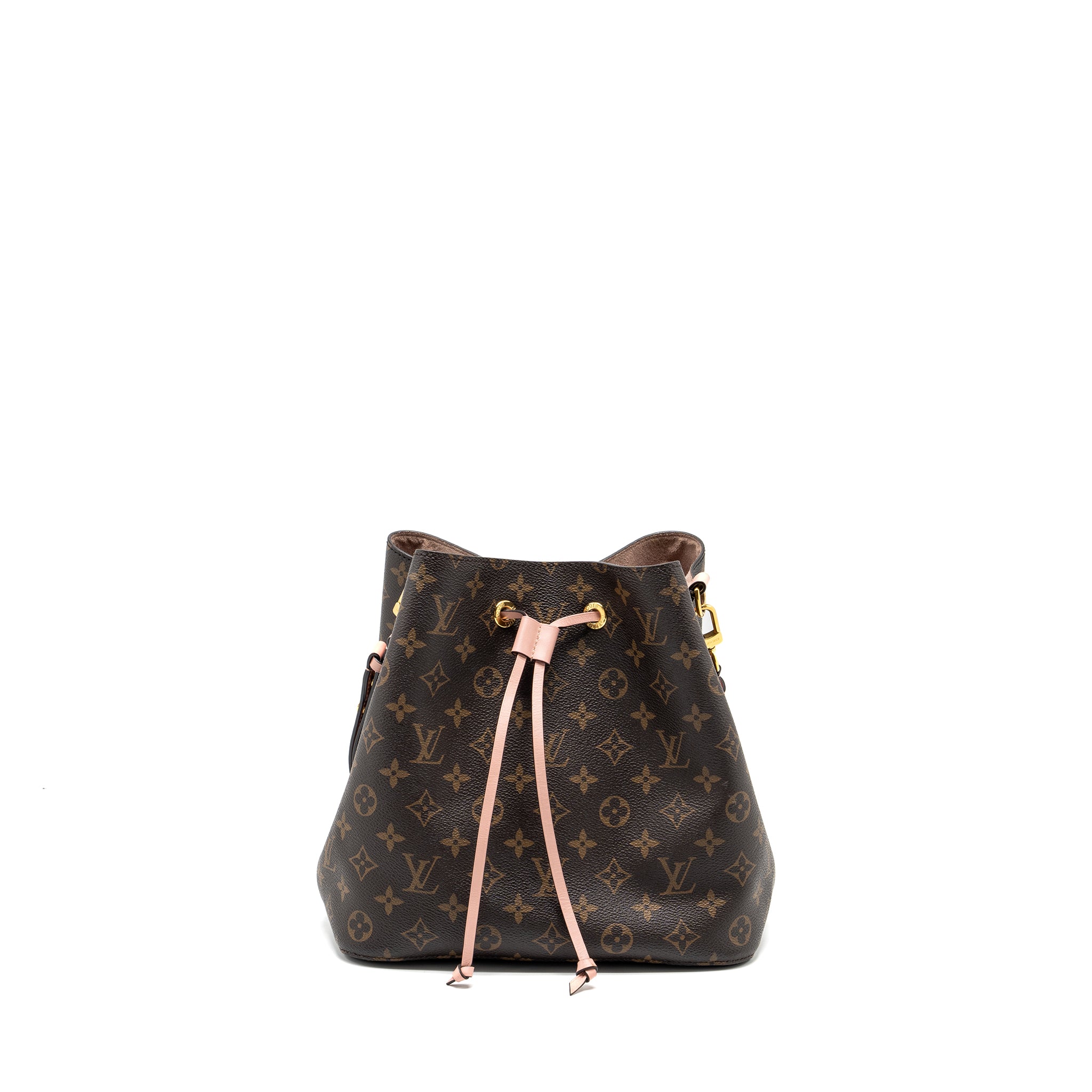 Louis Vuitton Neonoe monogram canvas / rose poudre GHW