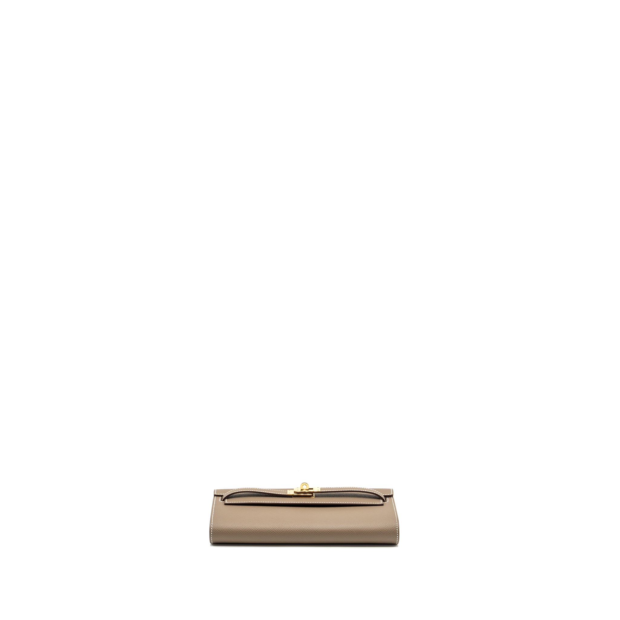 Hermes Kelly To Go Epsom Etoupe GHW Stamp B - Image 4