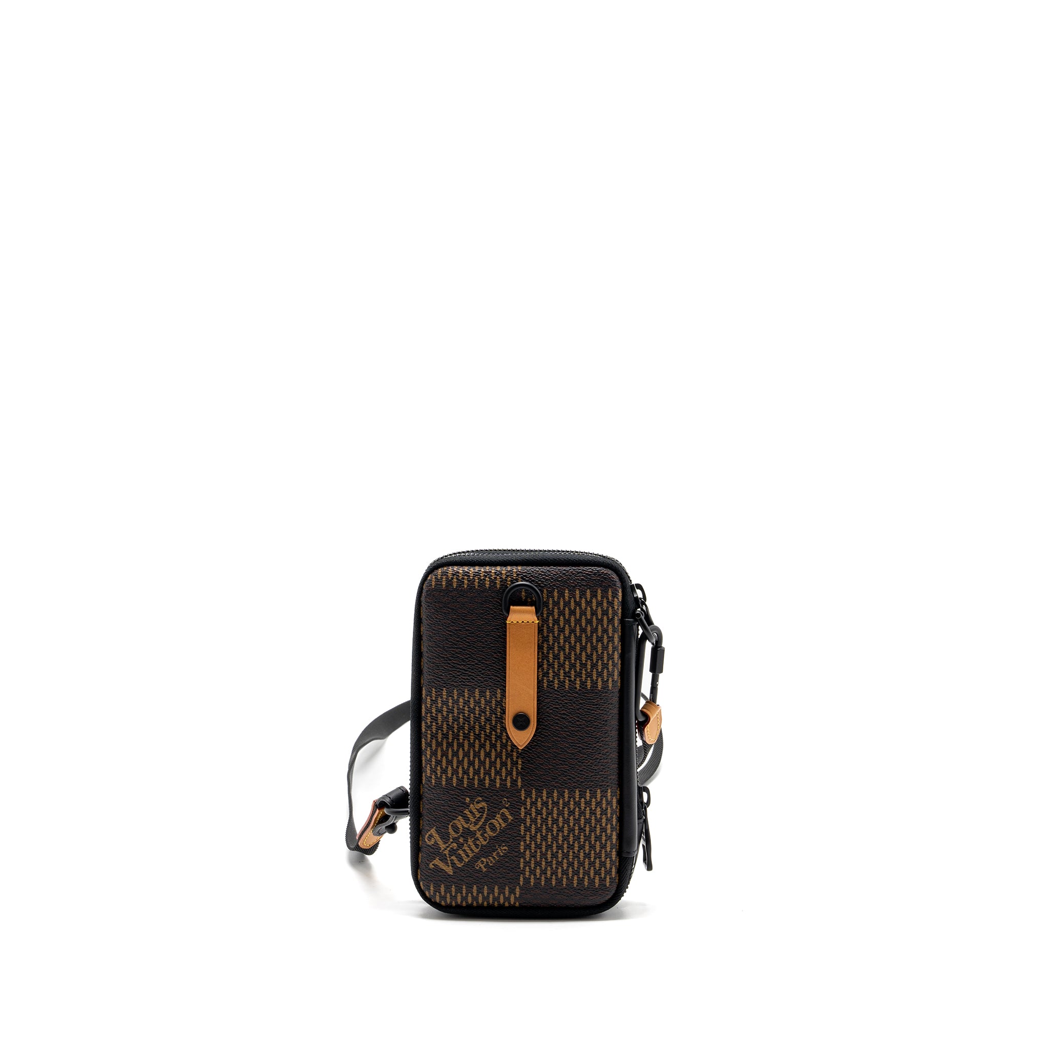 Louis Vuitton Nigo double phone pouch limited edition black hardware - Image 2