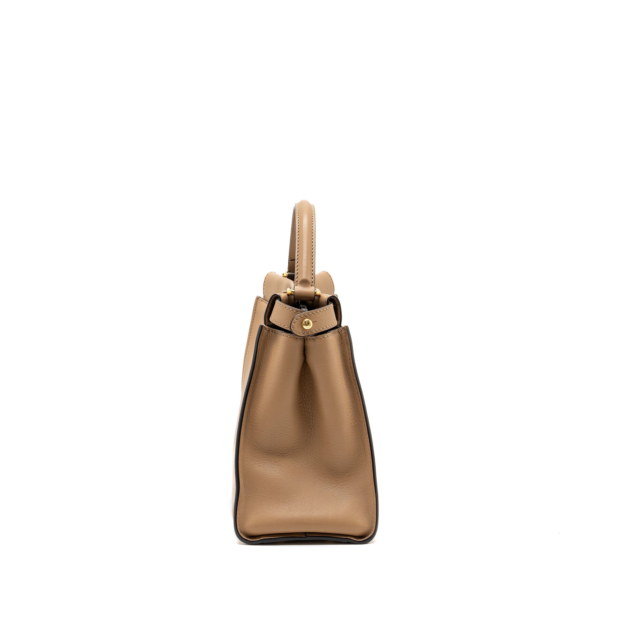 Fendi medium peekaboo calfskin tobacco multicolor hardware - Image 4