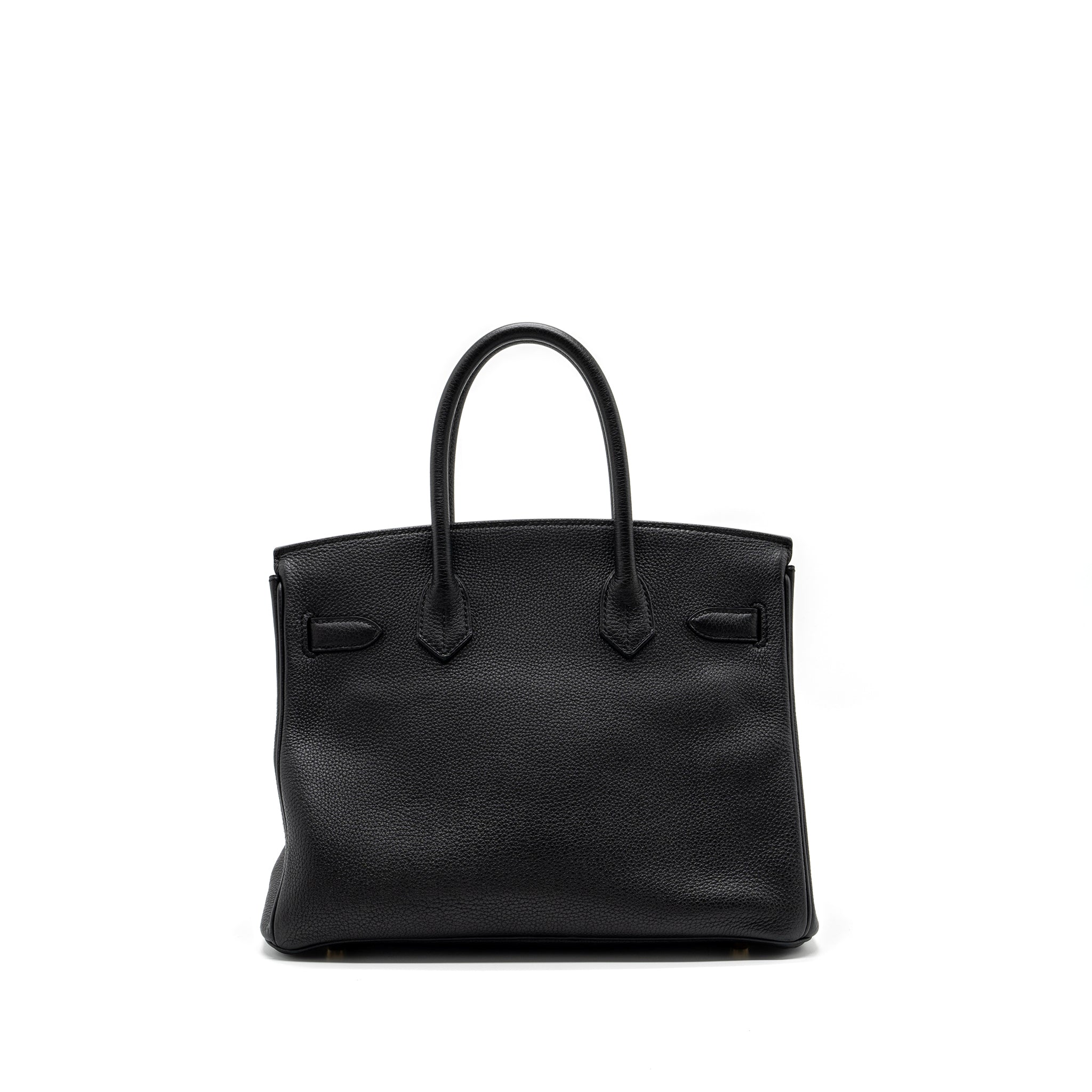 Hermes Birkin 30 Togo Black GHW Stamp X - Image 2