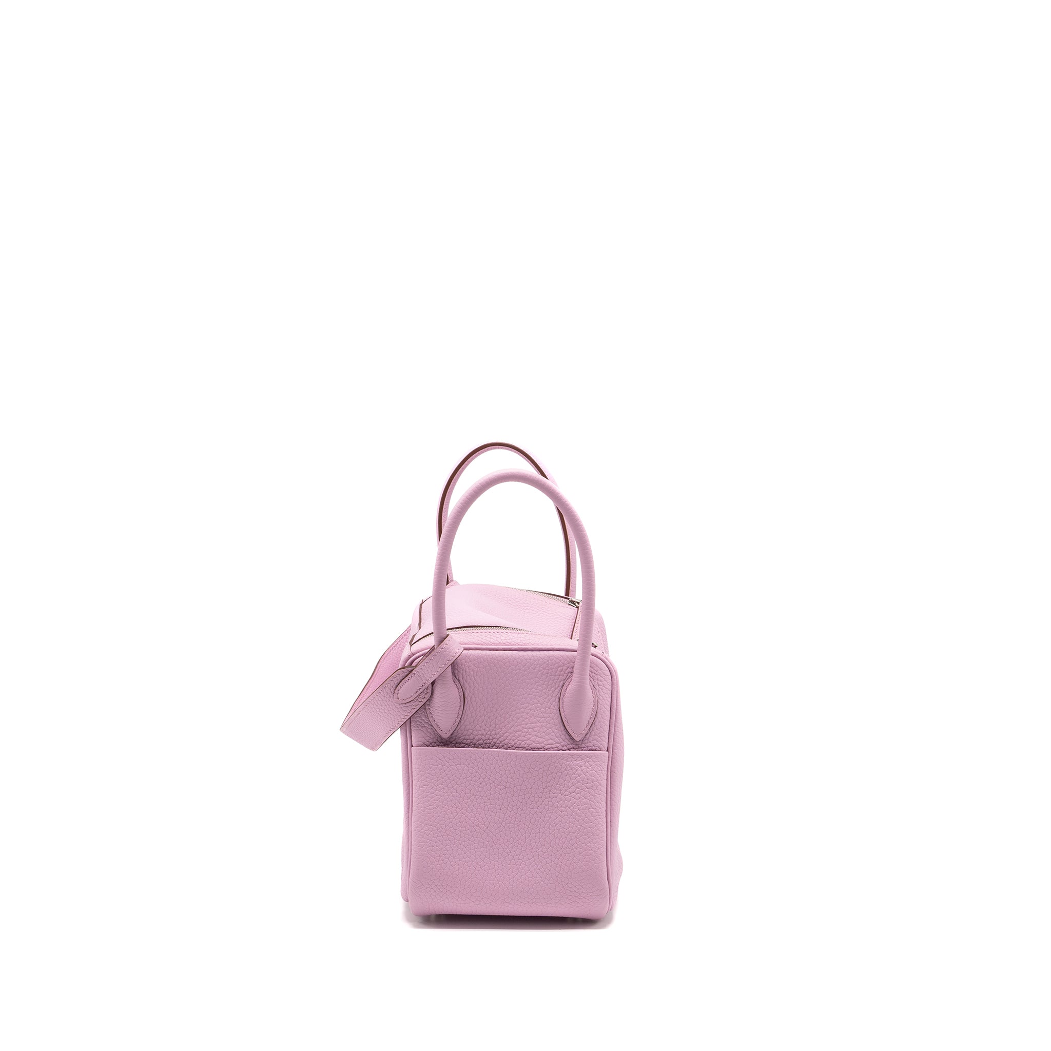 Hermes Lindy 26 Clemence X9 Mauve Sylvestre SHW Stamp U - Image 4