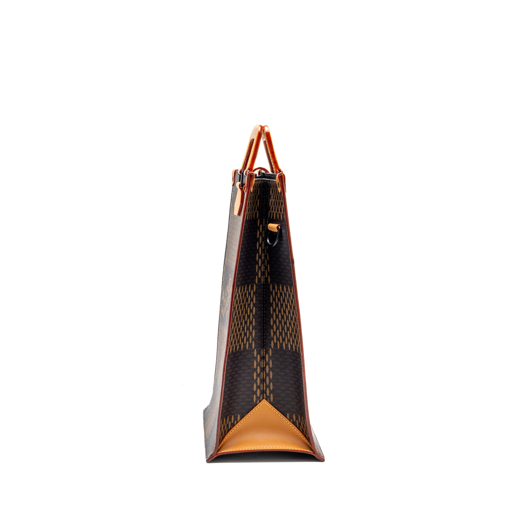 Louis Vuitton X Nigo Giant Tote Damier Ebene Monogram canvas Brown Black Hardware - Image 2