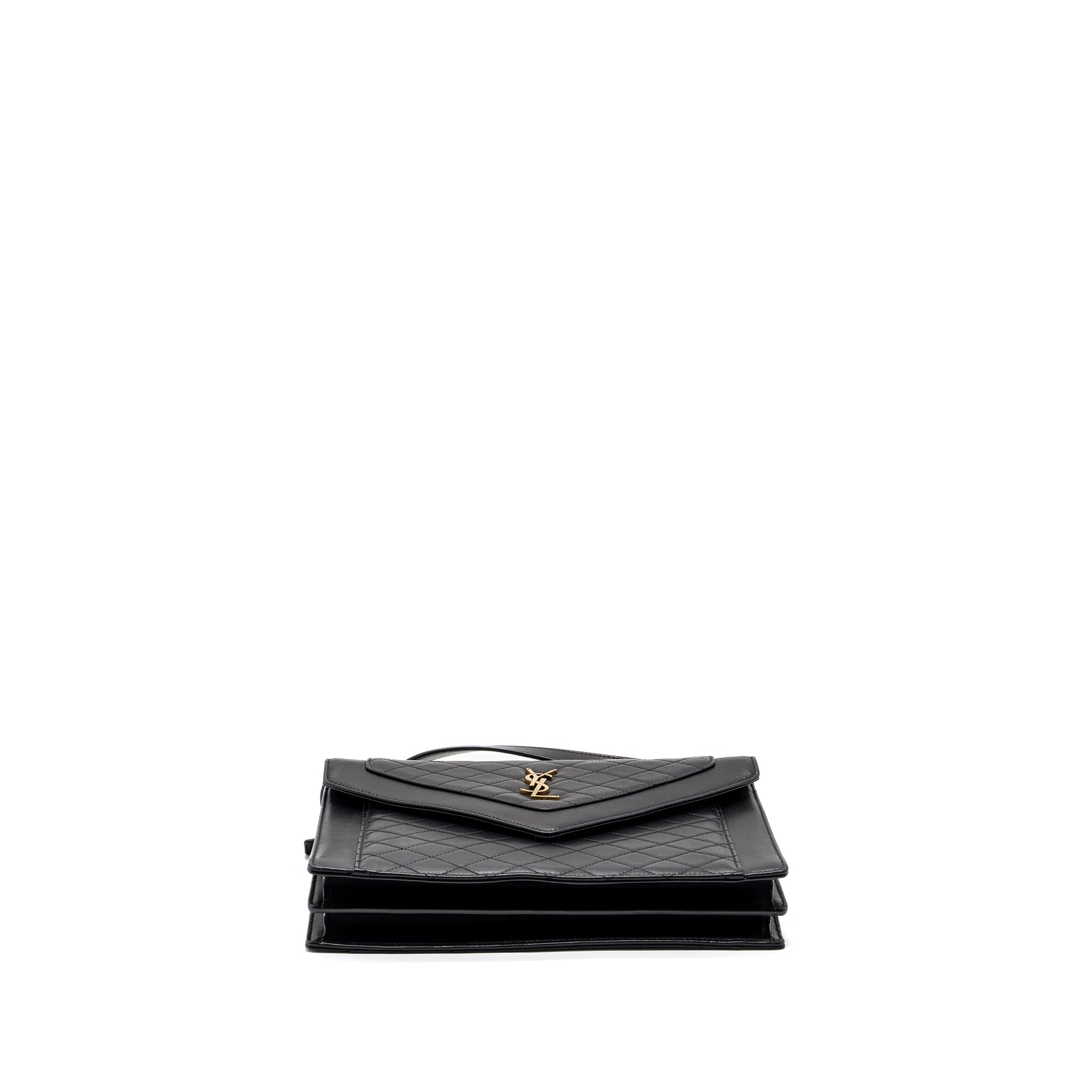 Saint laurent gaby satchel bag lambskin black GHW - Image 5