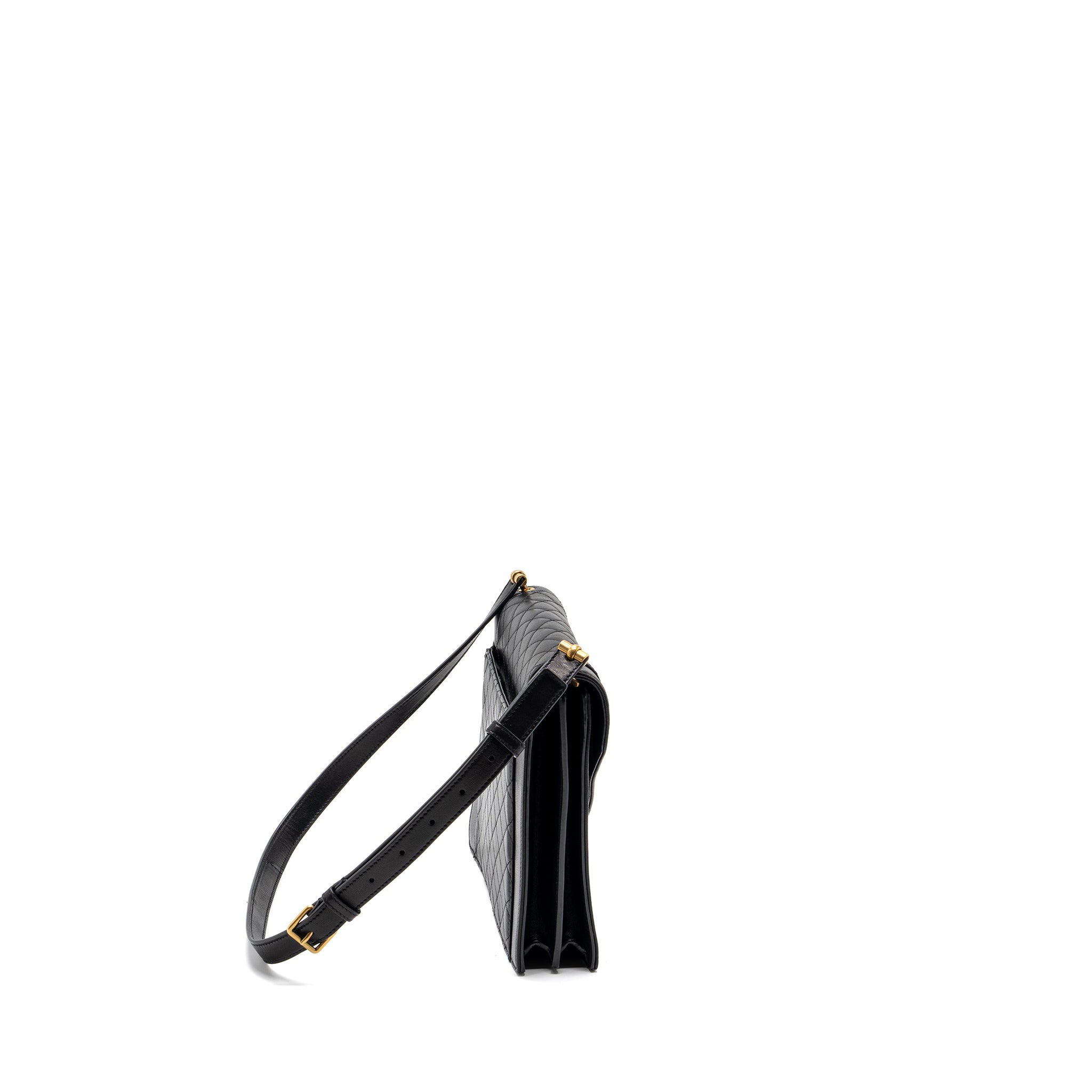 Saint laurent gaby satchel bag lambskin black GHW - Image 3