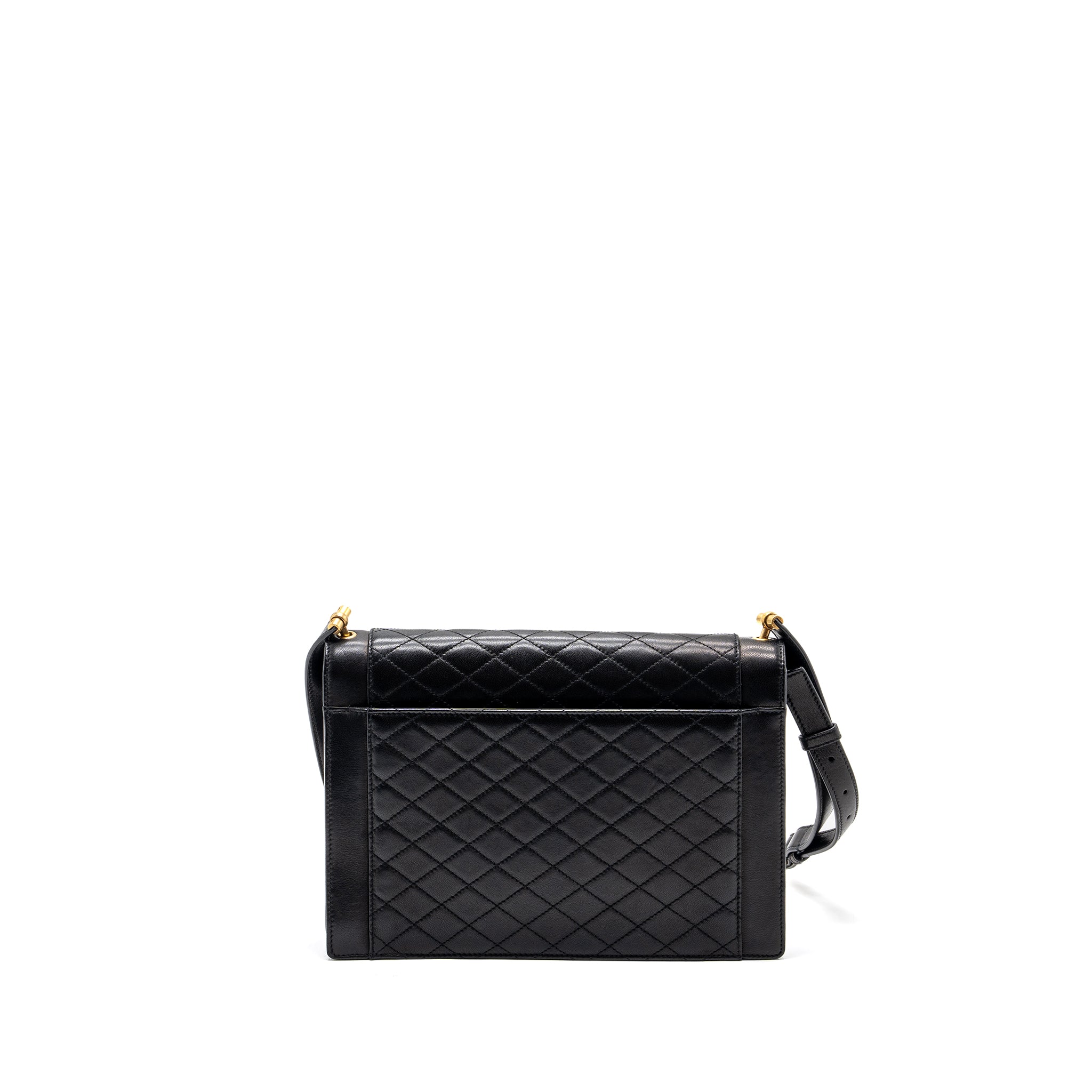 Saint laurent gaby satchel bag lambskin black GHW - Image 2