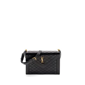 Saint laurent gaby satchel bag lambskin black GHW
