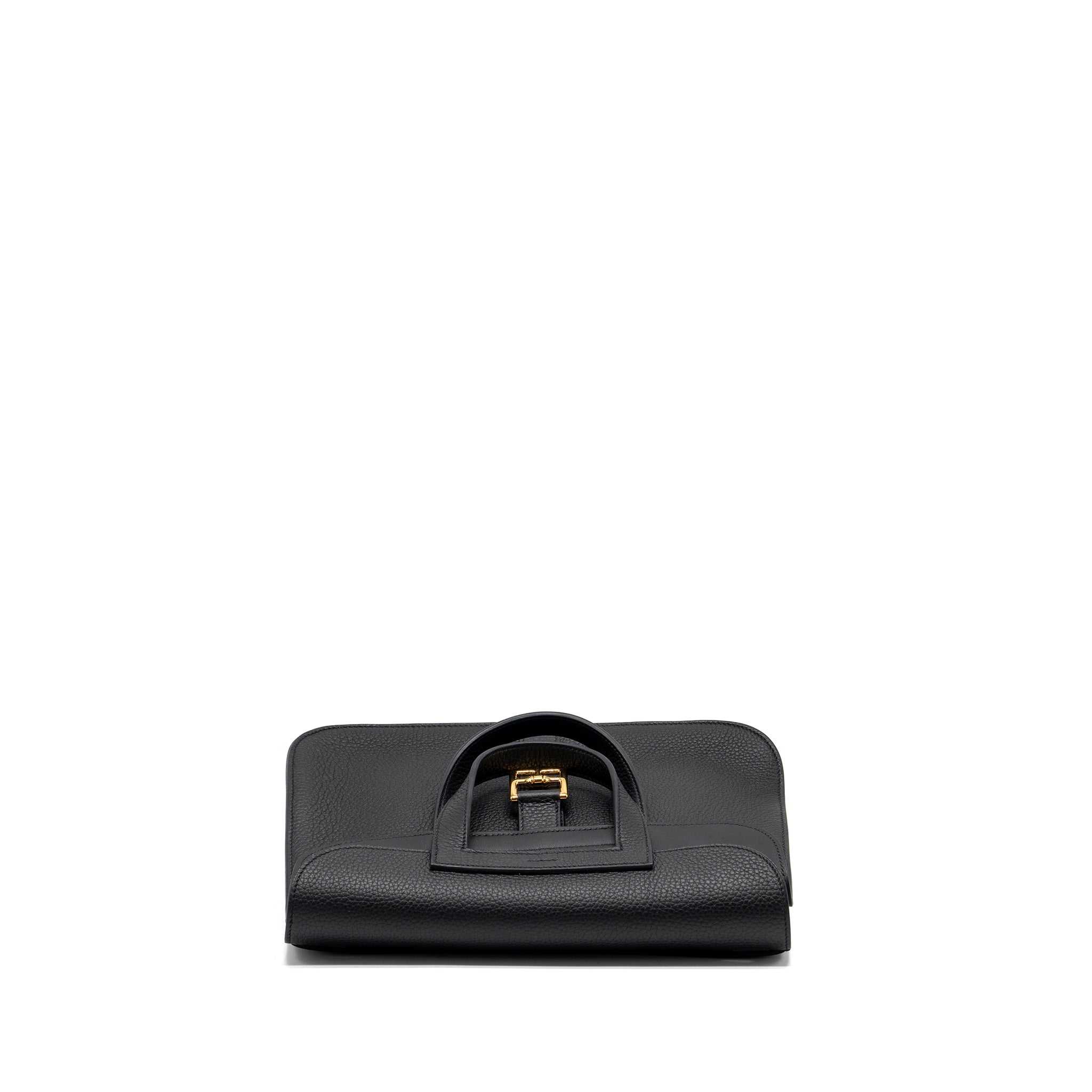 Hermes Halzan 31 clemence black GHW stamp B - Image 5