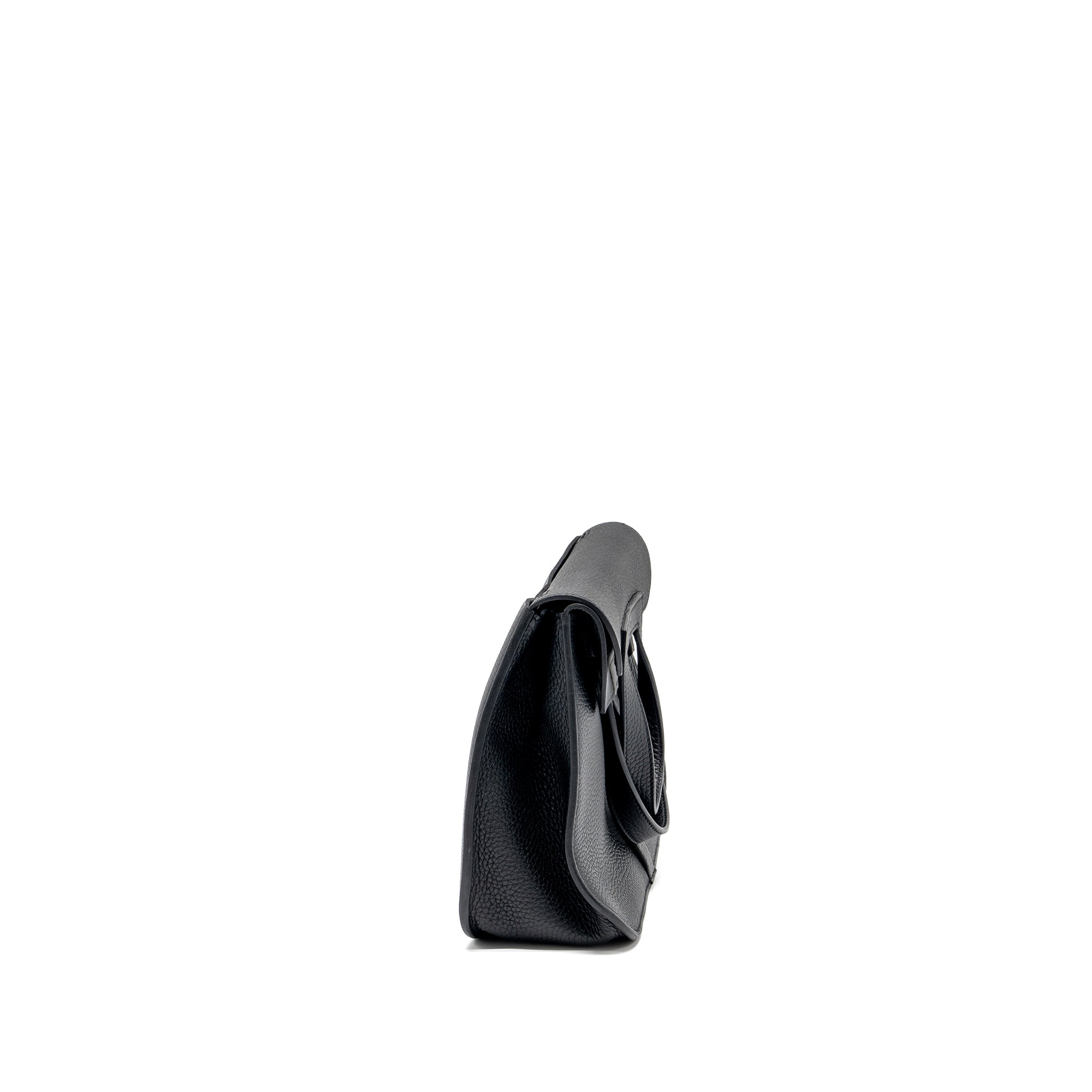 Hermes Halzan 31 clemence black GHW stamp B - Image 3