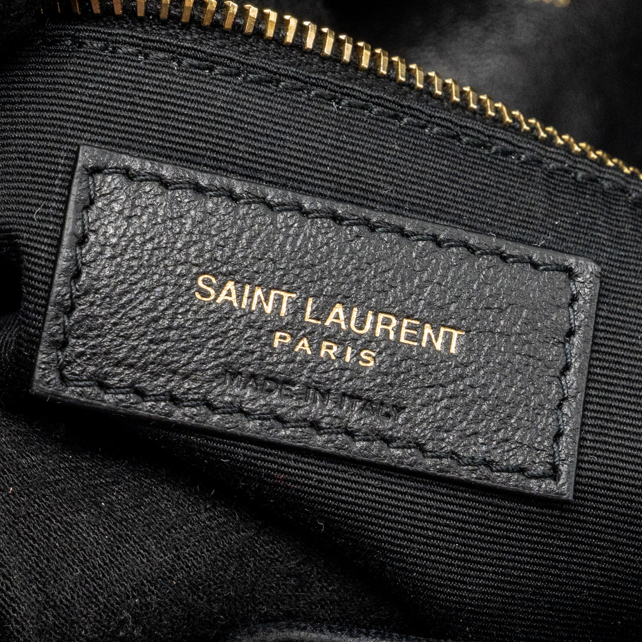 Saint Laurent/YSL Small Puffer Bag Nappa Black Multicolour Hardware - Image 16
