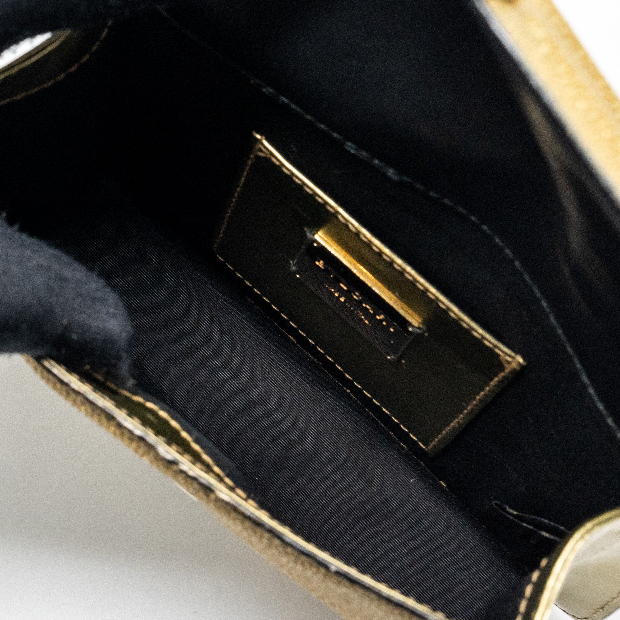 Bvlgari Serpenti Forever Crossbody Bag Stingray Leather Gold LGHW - Image 13