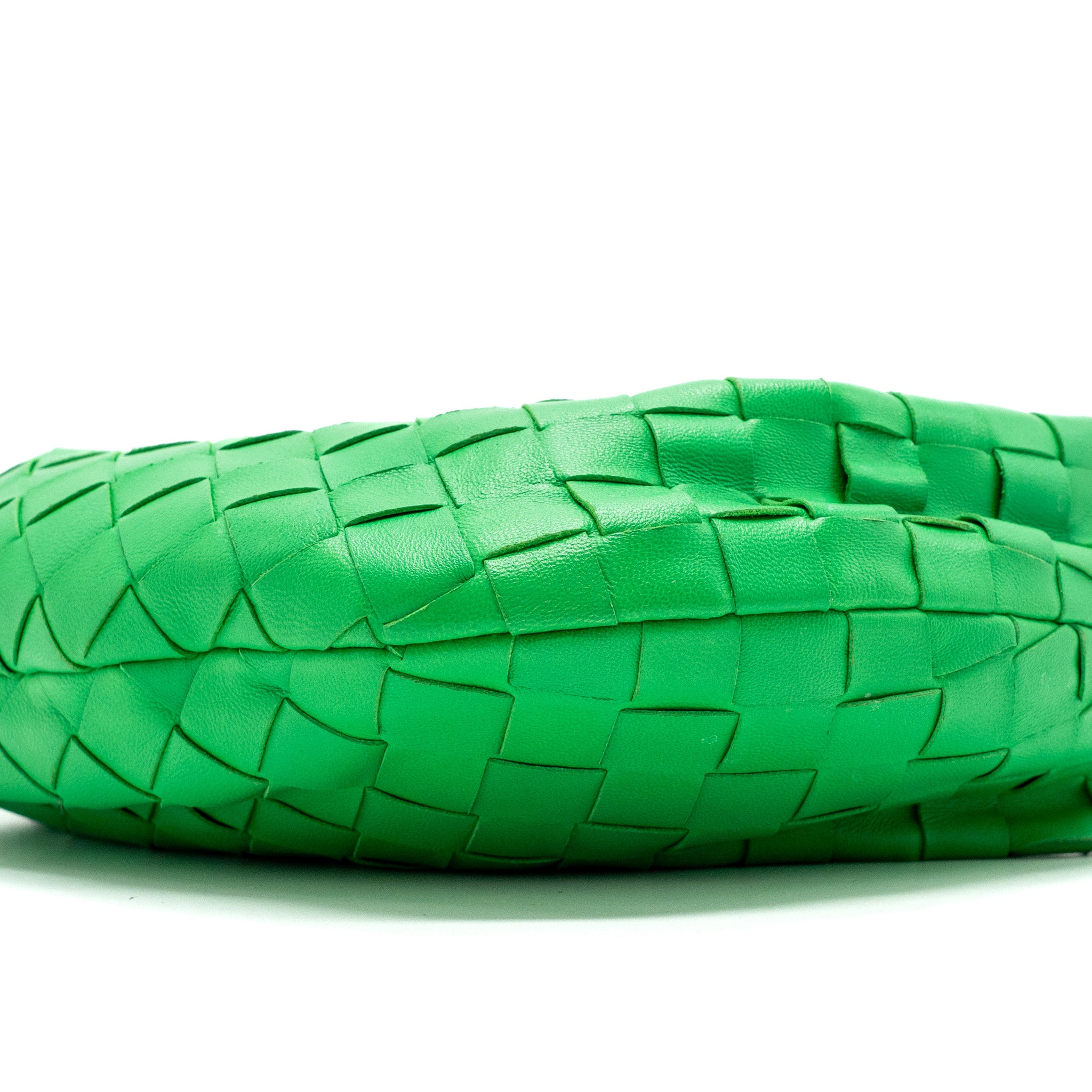 Bottega Veneta Mini Jodie Bag Lambskin Green GHW - Image 7