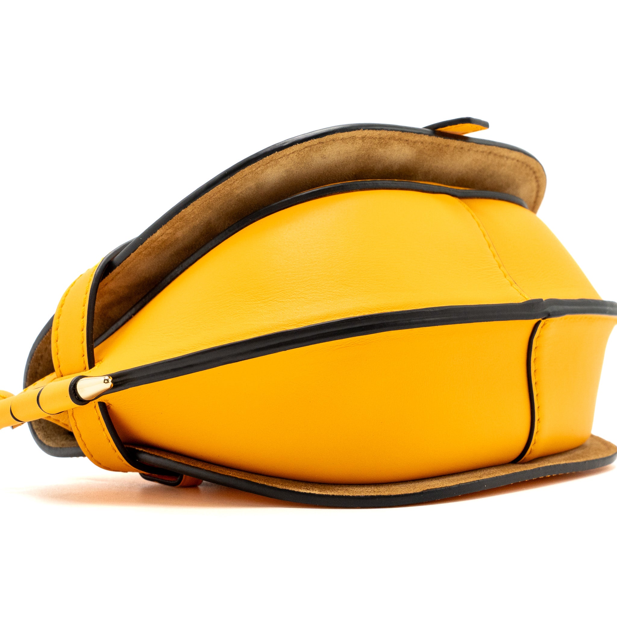 Loewe mini gate dual bag calfskin mandarin LGHW - Image 6