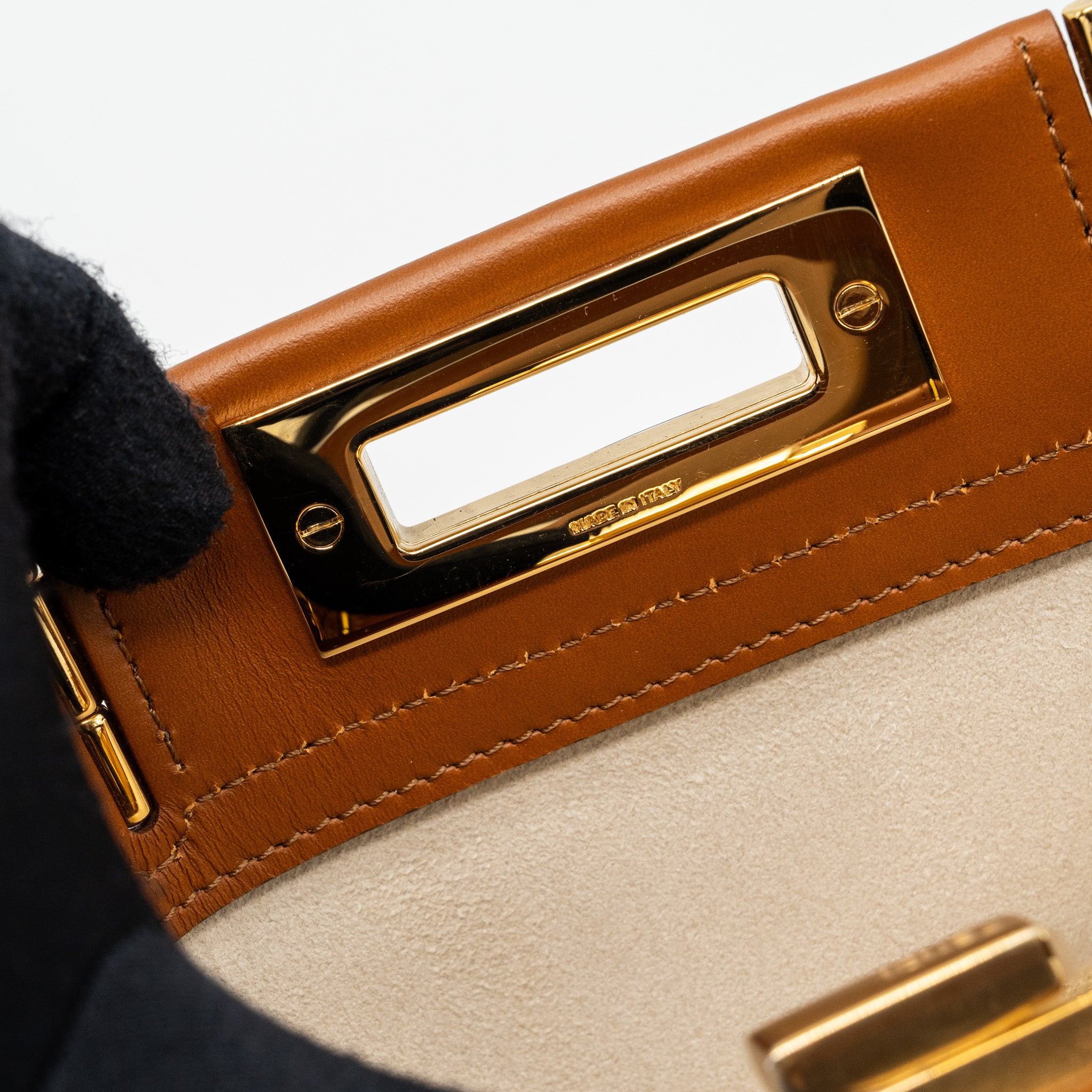 Fendi Medium Peekaboo Bag Calfskin Multicolour GHW - Image 13