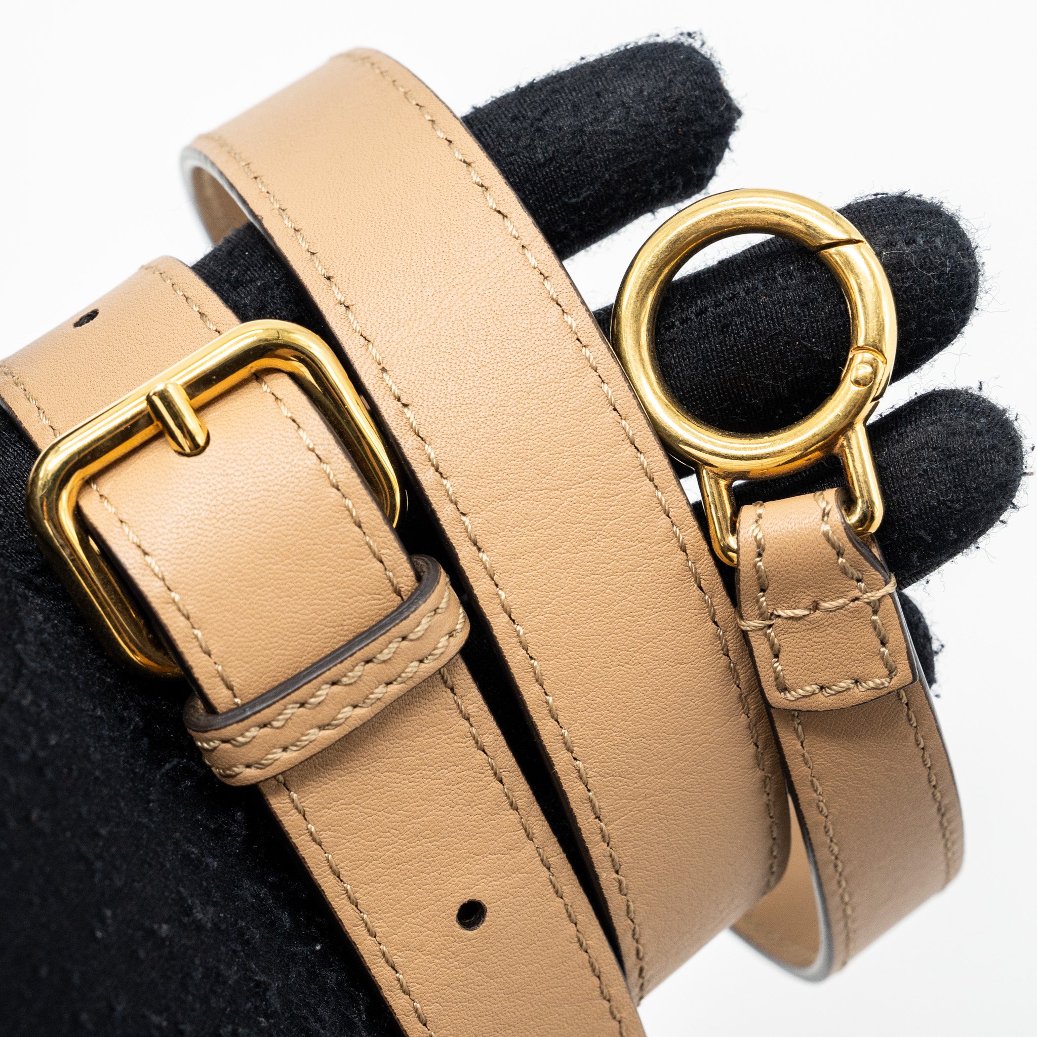 Fendi medium peekaboo calfskin tobacco multicolor hardware - Image 15