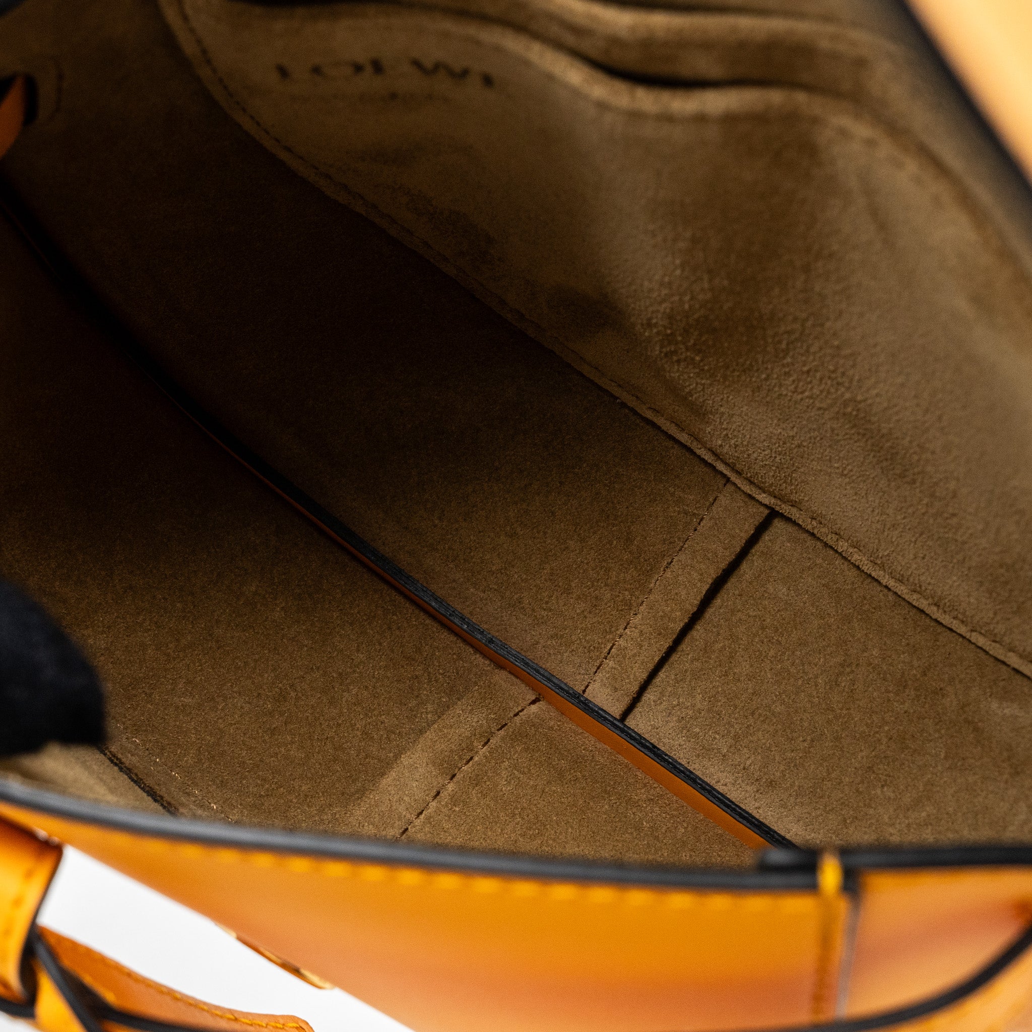Loewe mini gate dual bag calfskin mandarin LGHW - Image 11
