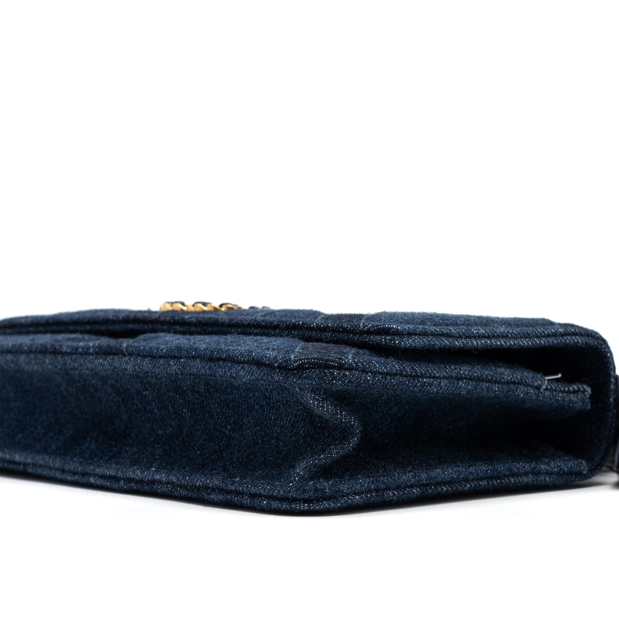 Chanel 19 wallet on chain limited denim dark blue multicolour hardware (microchip) - Image 8