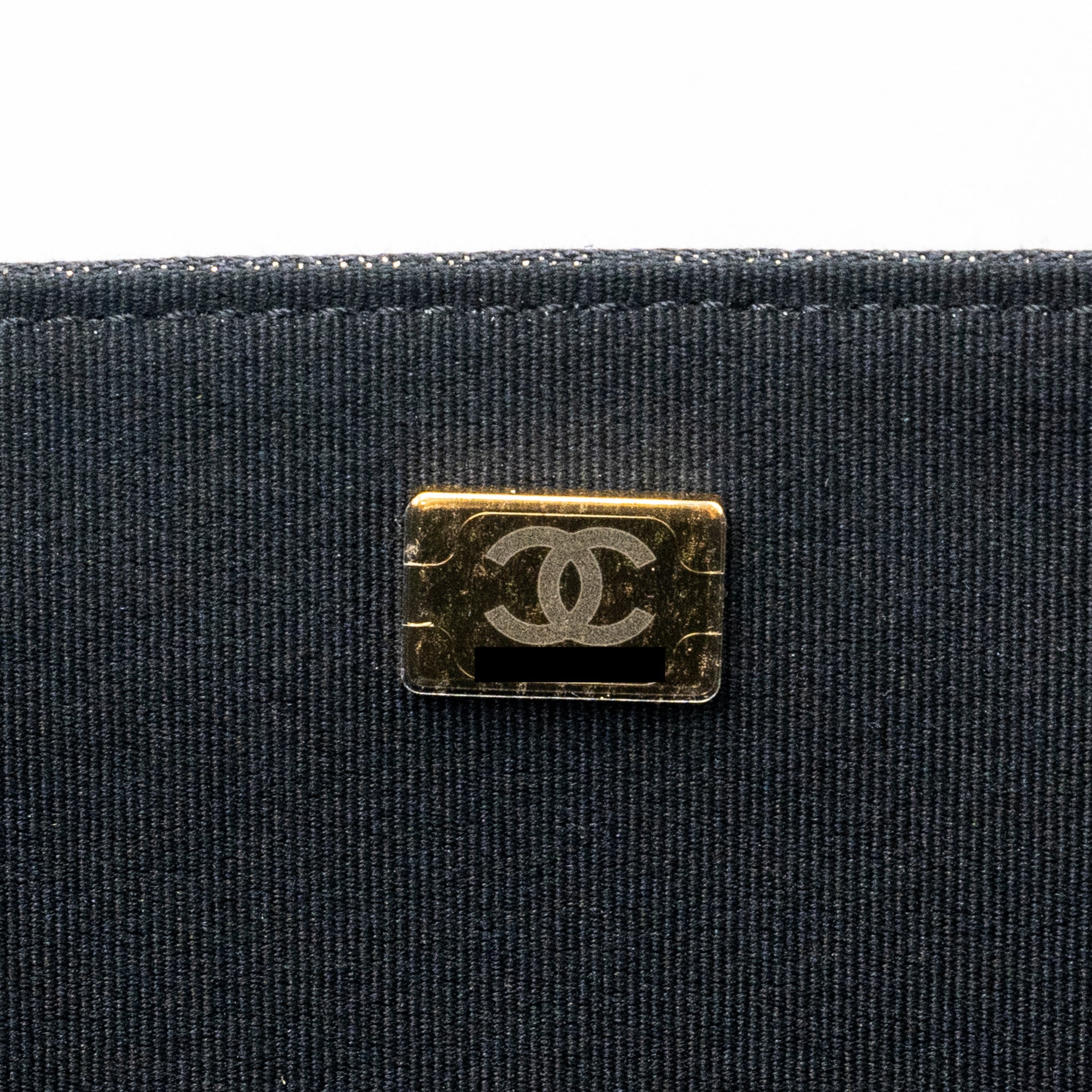 Chanel 23S flap backpack denim dark blue Brushed GHW (microchip) - Image 16