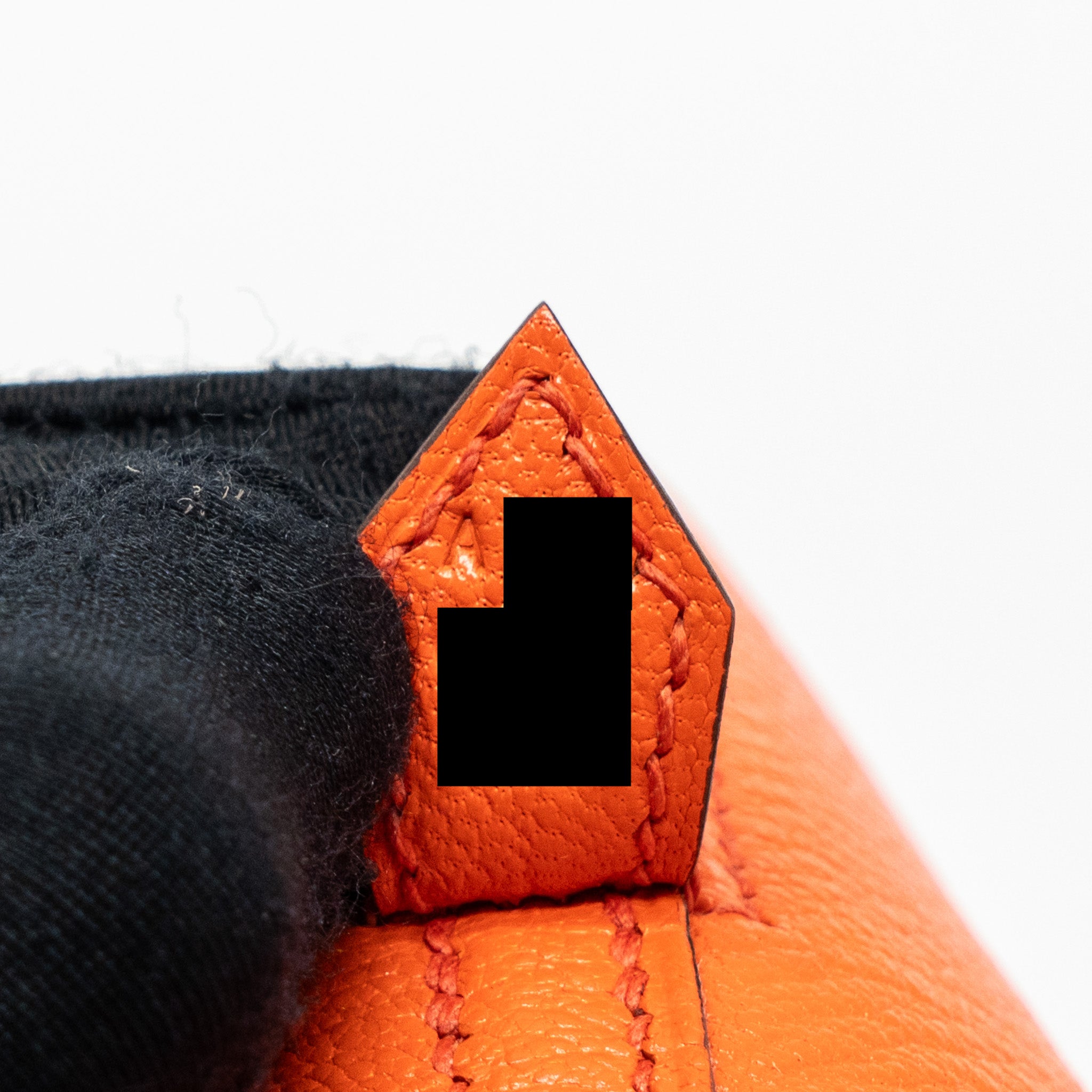 Hermes Mini Bolide Chevre Mysore Poppy Orange GHW Stamp A - Image 14
