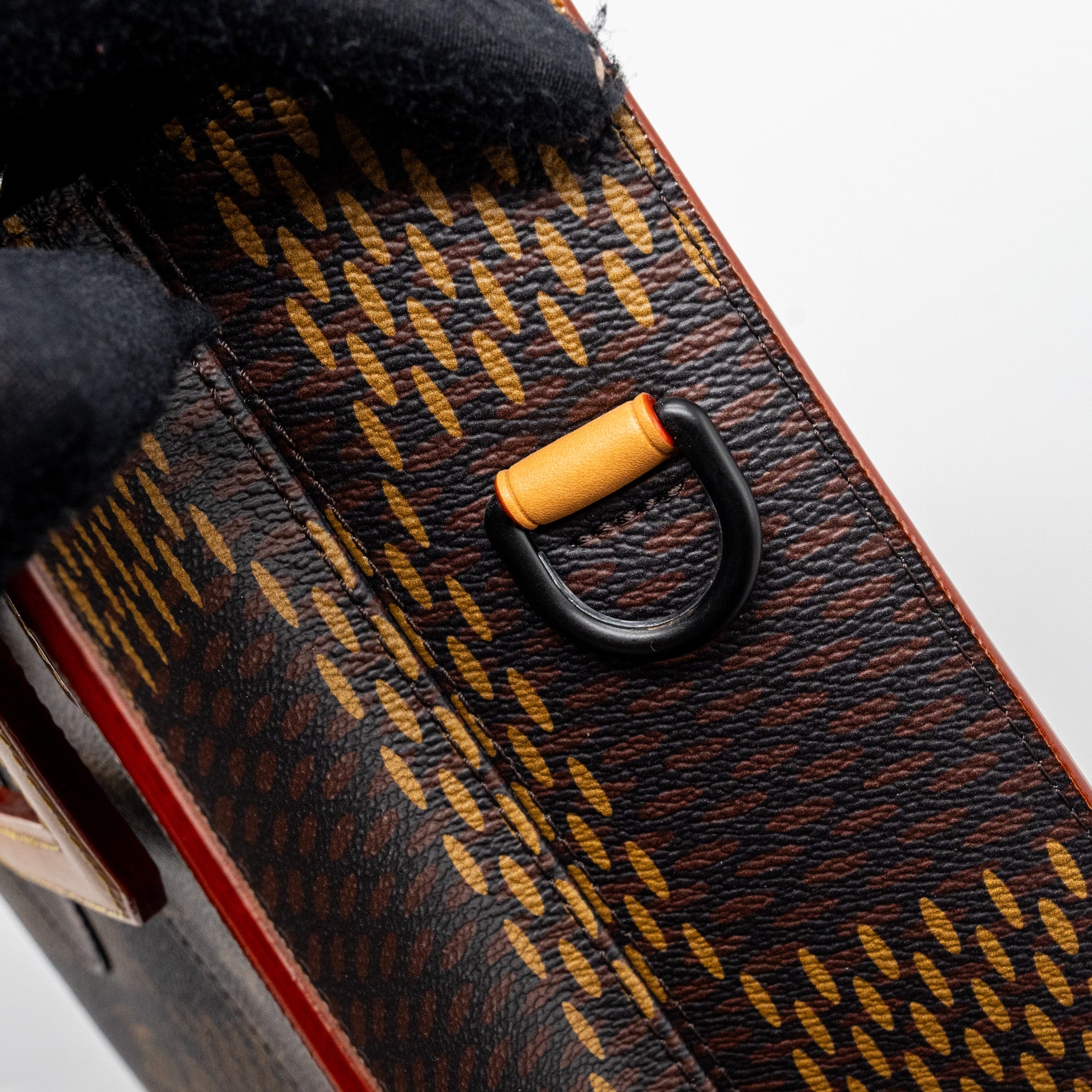 Louis Vuitton X Nigo Giant Tote Damier Ebene Monogram canvas Brown Black Hardware - Image 11