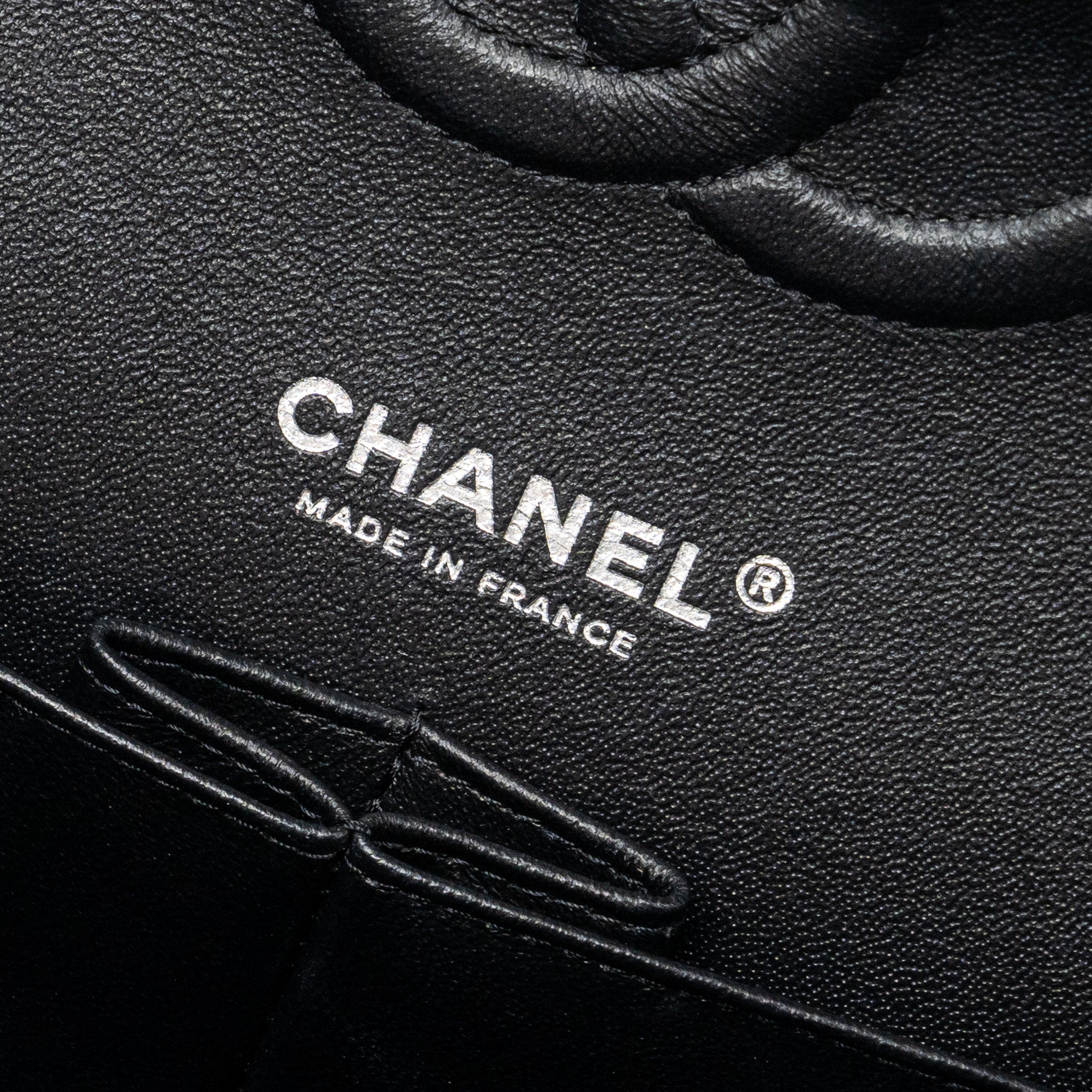 Chanel Medium Classic Double Flap Bag Shiny Calfskin So Black - Image 14