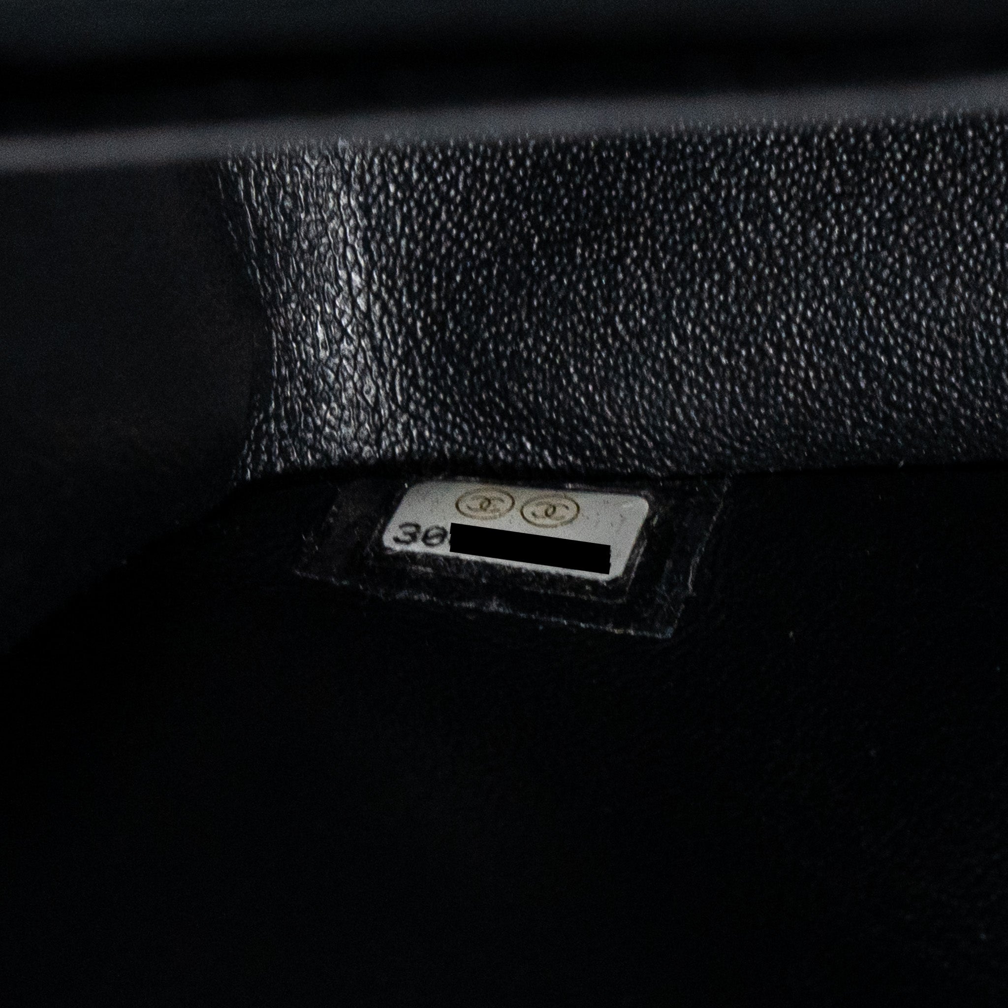 Chanel Medium Classic Double Flap Bag Shiny Calfskin So Black - Image 16